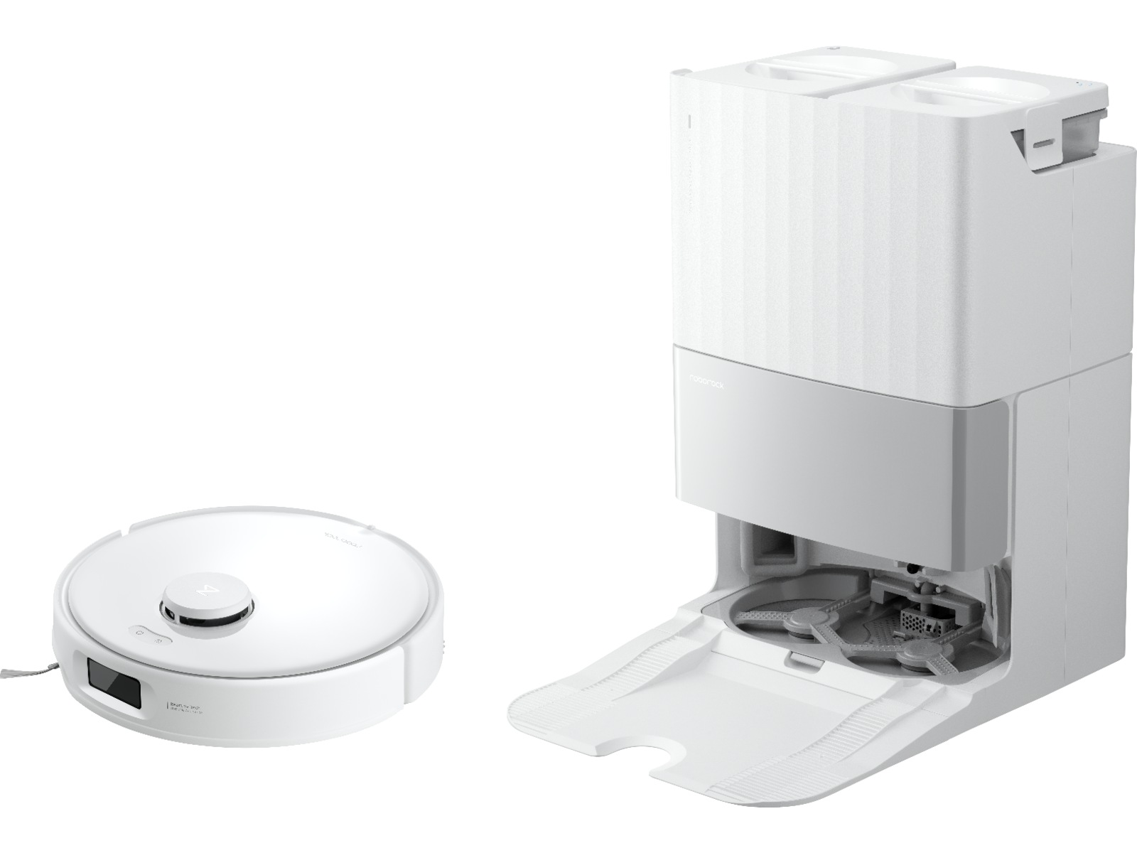 Roborock Qrevo Edge 5V1 Robotdammsugare (vit) Robotdammsugare