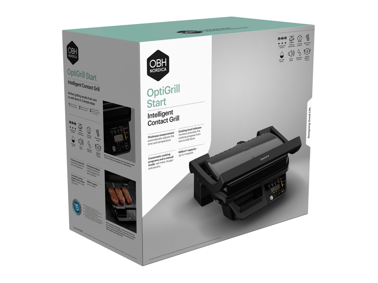 OBH Nordica OptiGrill Övriga köksapparater