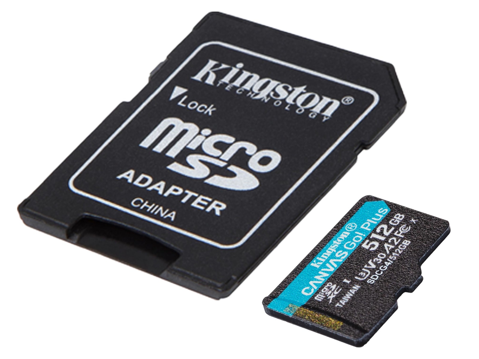 Kingston Canvas Go! Plus microSD 512GB Minneskort