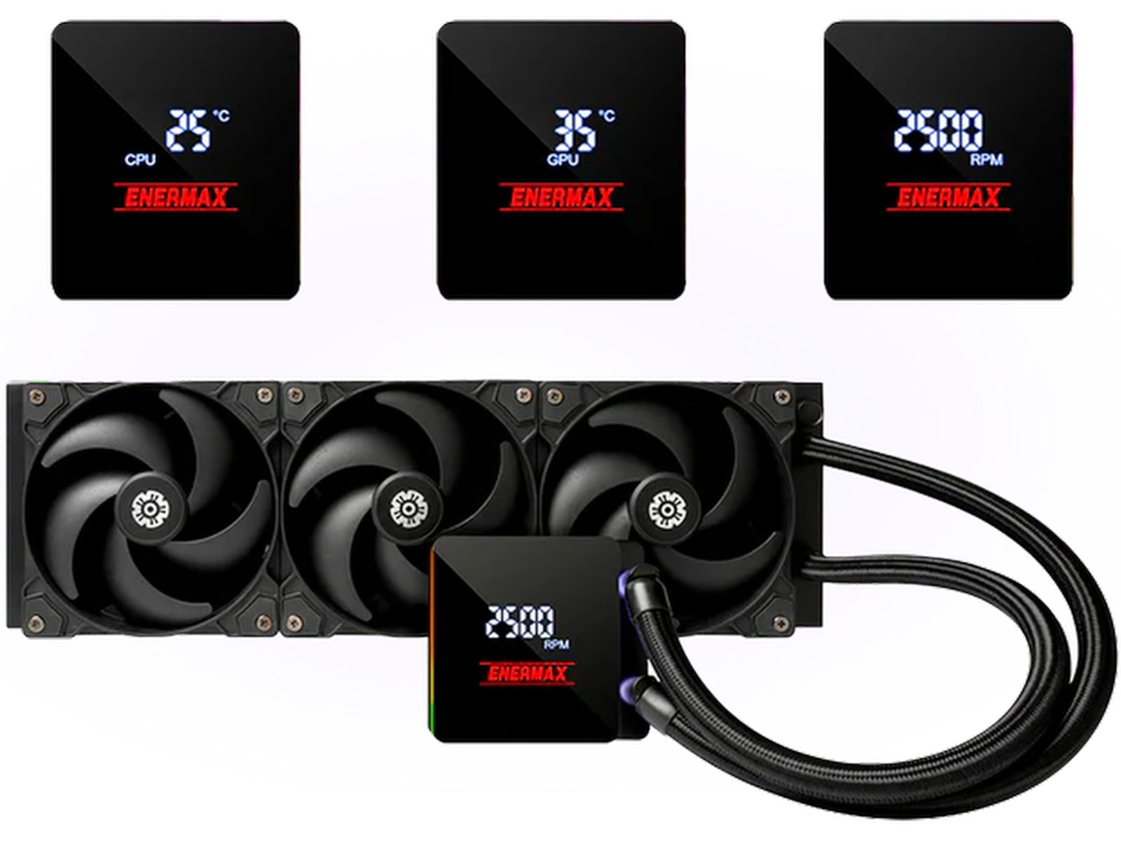 Enermax LIQTECH XTR CPU-kylare (svart) CPU - Vattenkylning