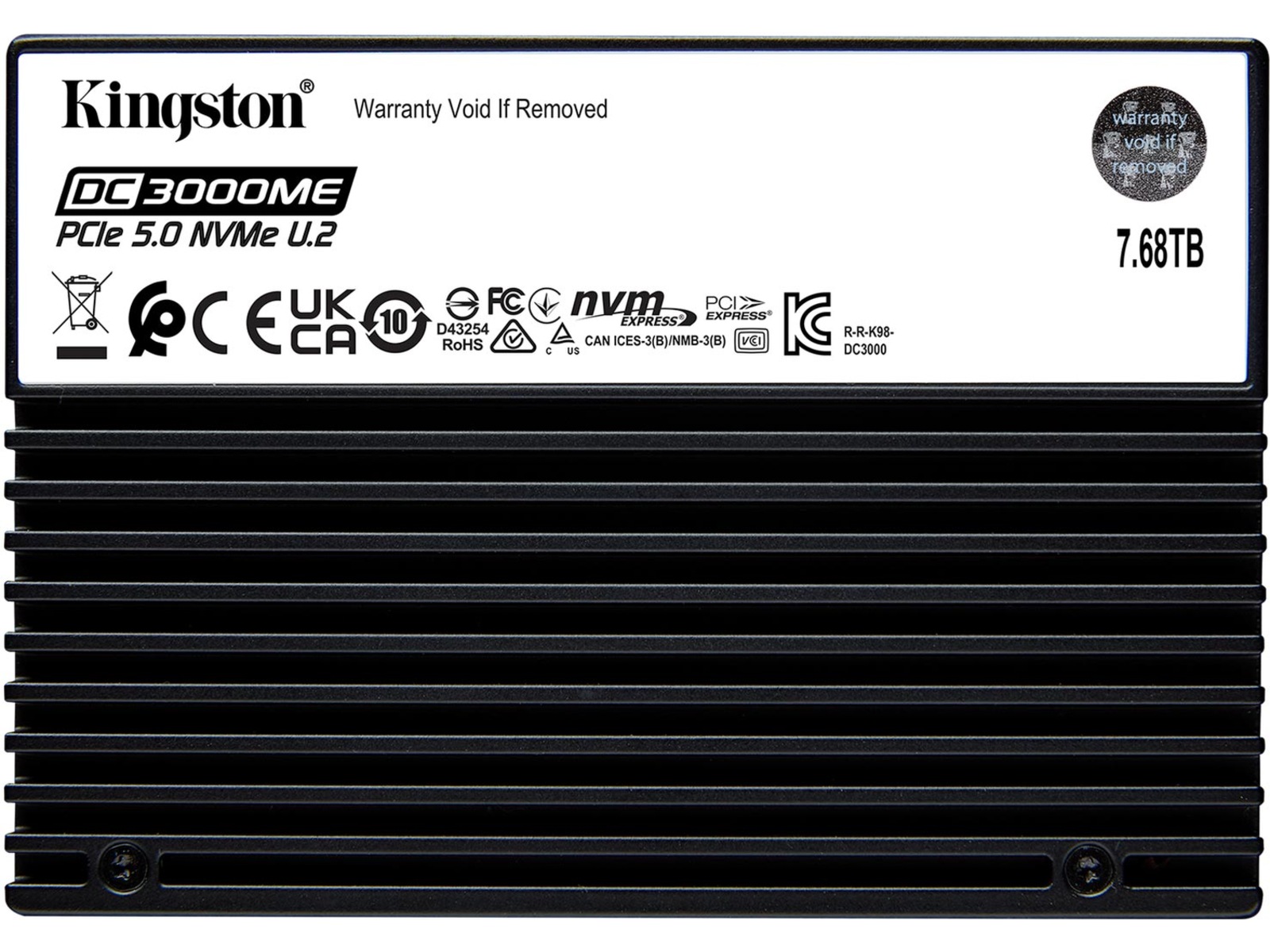 Kingston DC3000ME PCIe 5.0 NVMe U.2 7.68TB SSD 2.5