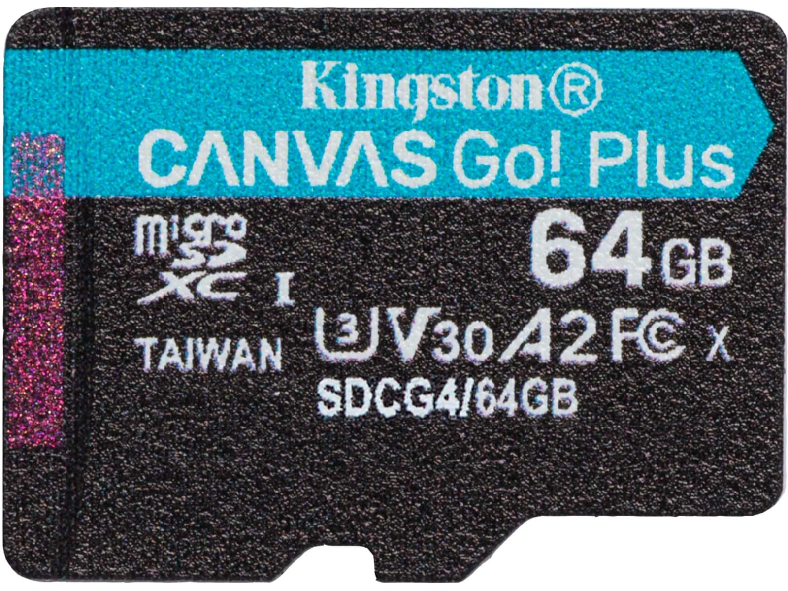 Kingston Canvas Go! Plus microSD 64GB Minneskort