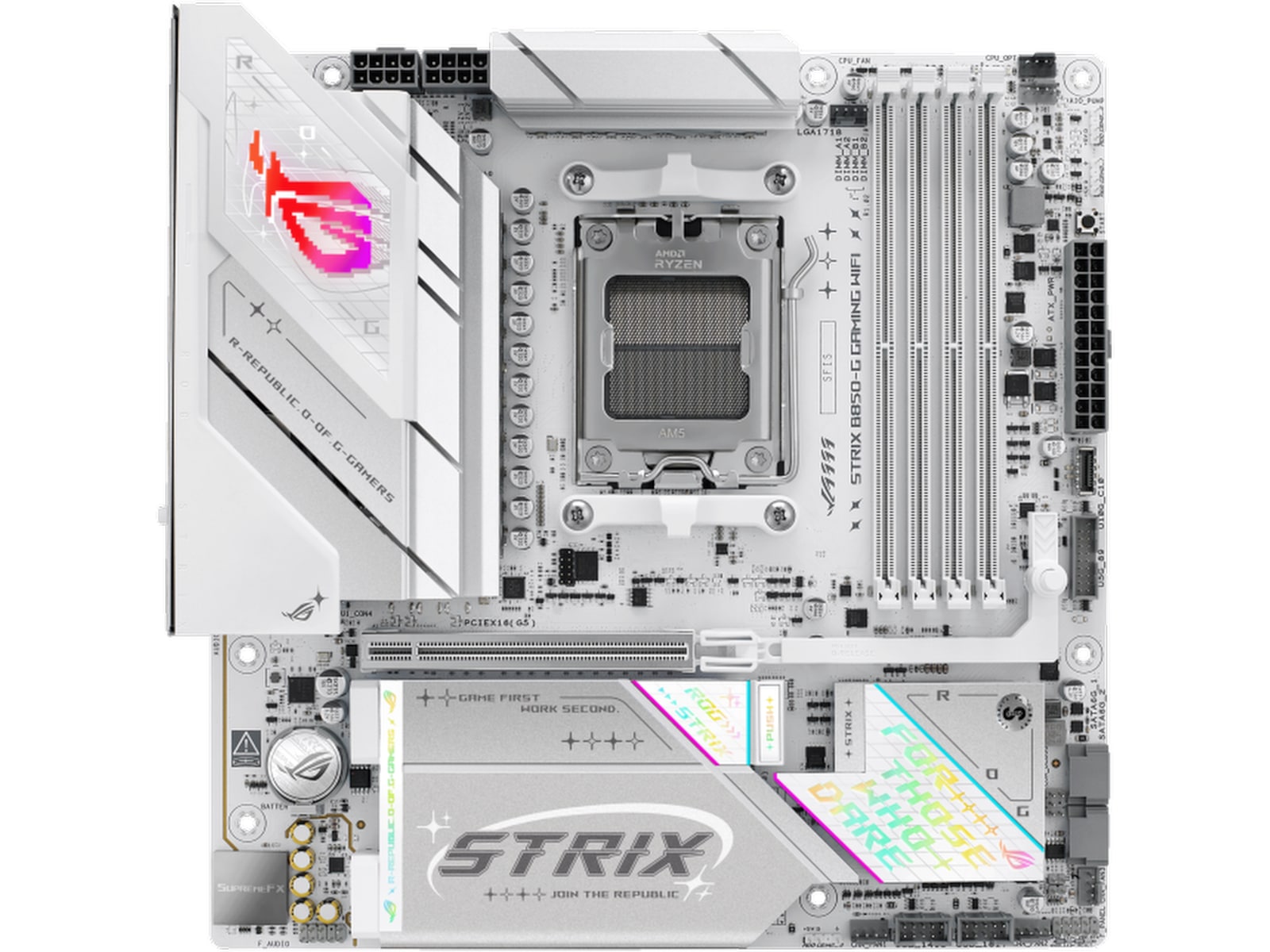 Asus ROG STRIX B850-G GAMING WIFI Moderkort AMD Socket