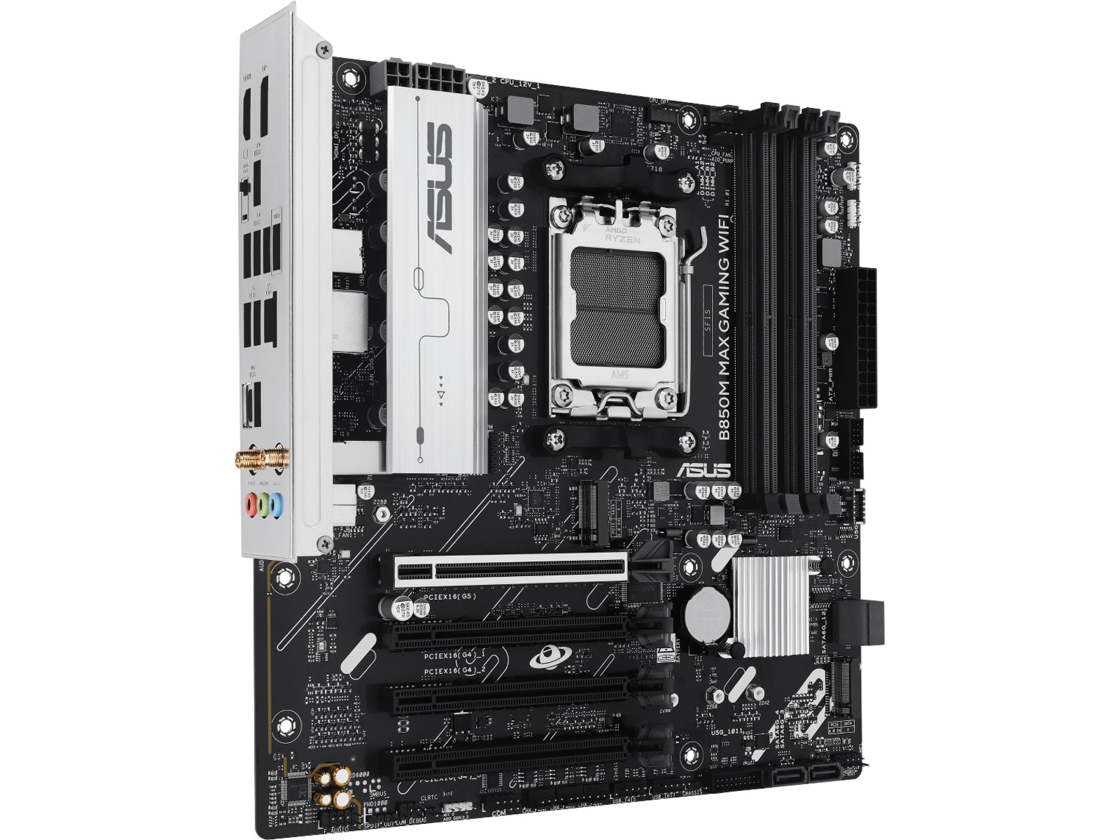 Asus B850M MAX GAMING WIFI Moderkort AMD Socket