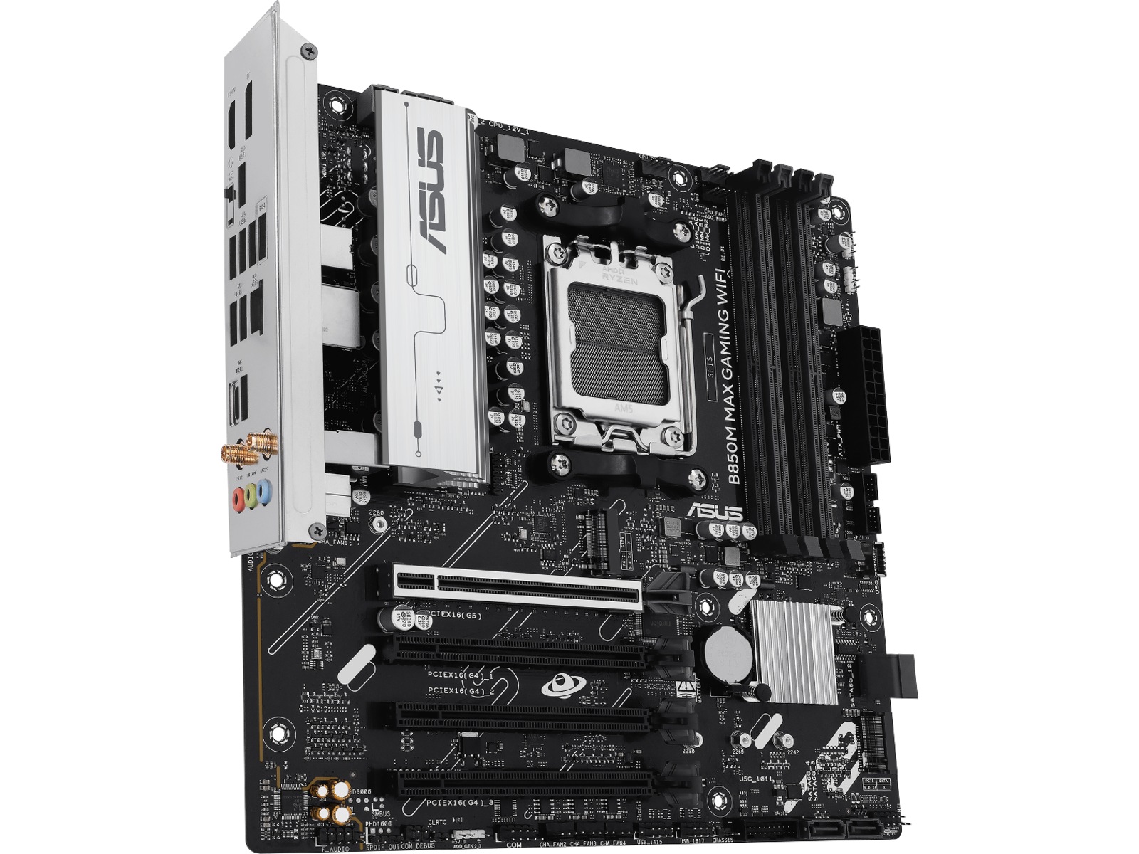 Asus B850M MAX GAMING WIFI Moderkort AMD Socket