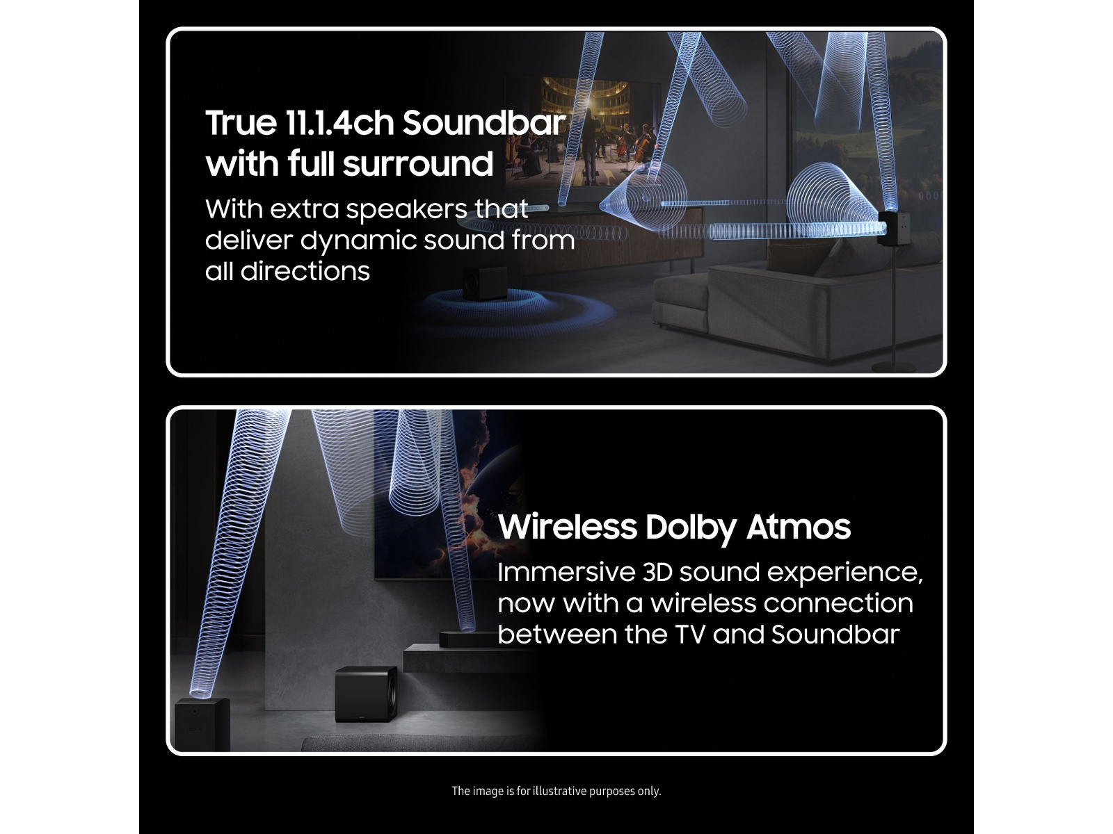 Samsung HW-Q995F soundbar med subwoofer (2025) Soundbars