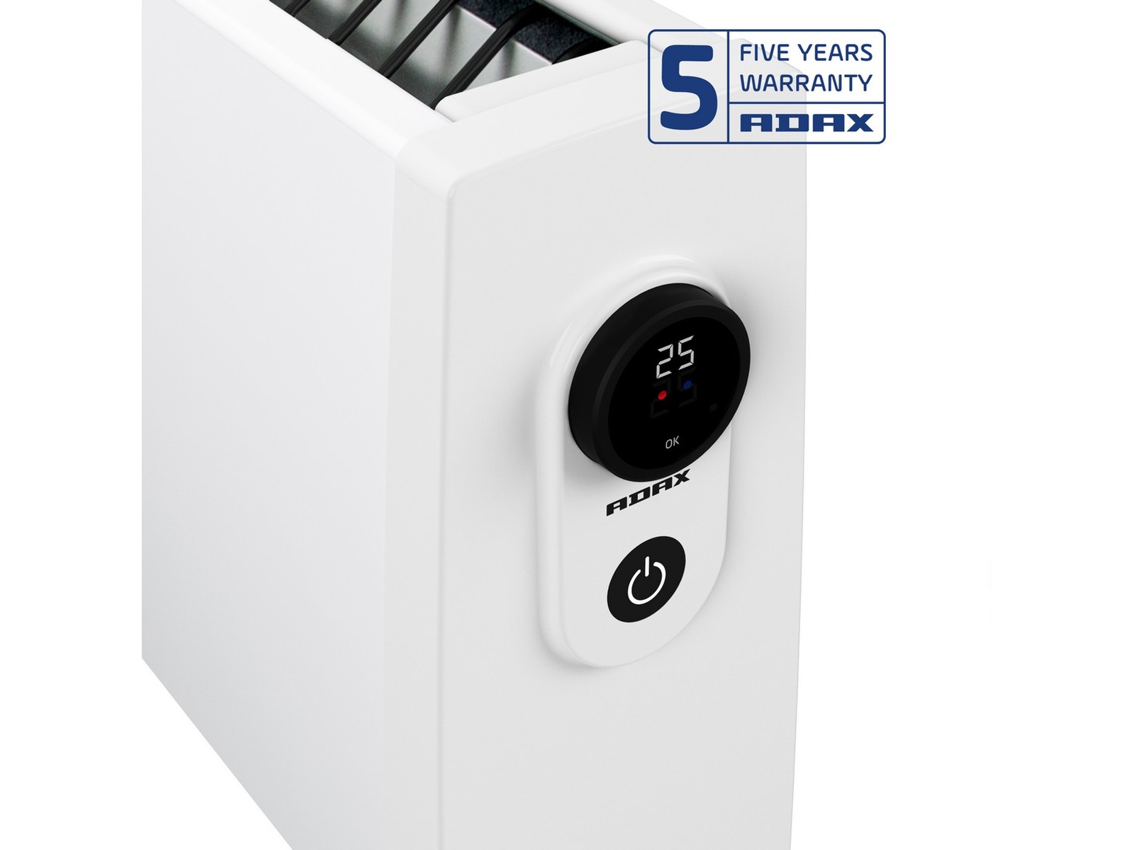 Adax Vilje VG1120WTB WiFi golvelement 2000W 2025 (vit) Fristående element