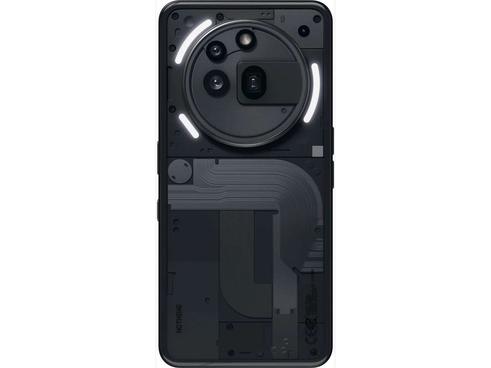 Nothing Phone (3a) Pro 12+256GB (svart) Mobiltelefoner