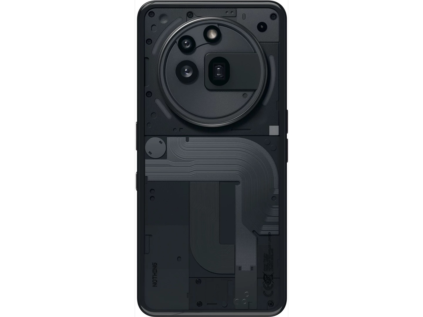 Nothing Phone (3a) Pro 12+256GB (svart) Mobiltelefoner