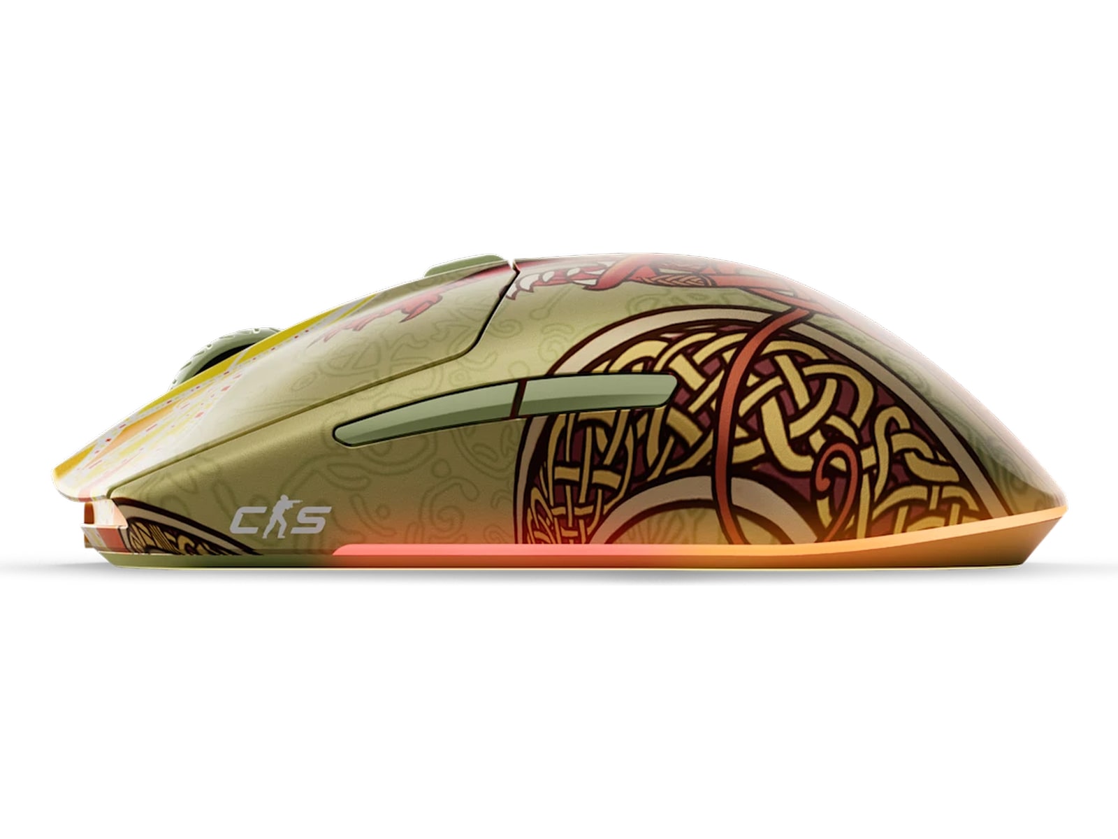 SteelSeries CS2 Dragon Lore Trådlös Gamingmus Gamingmus