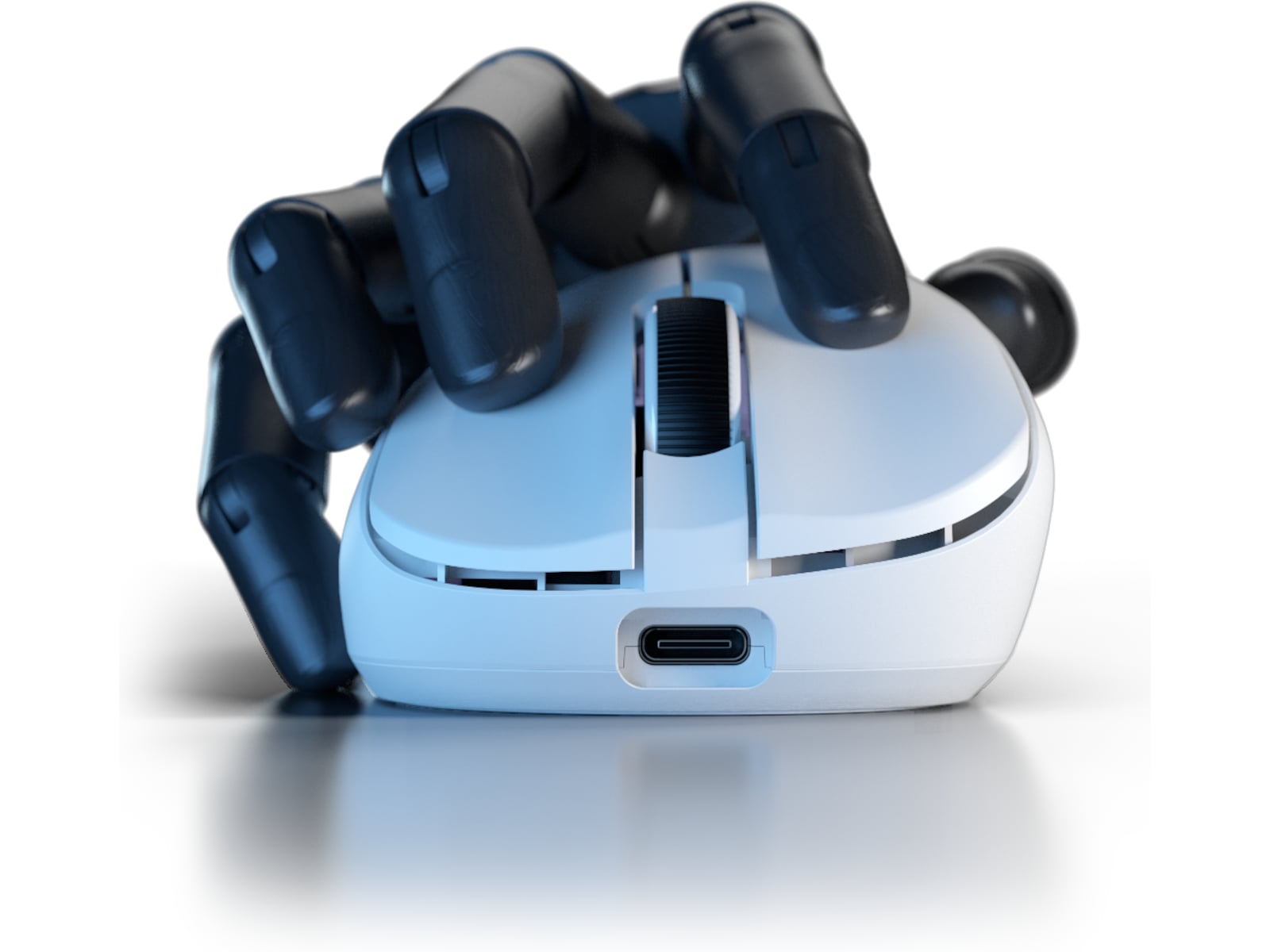 Pulsar Xlite V4 Mini trådlös spelmus (vit) Gamingmus