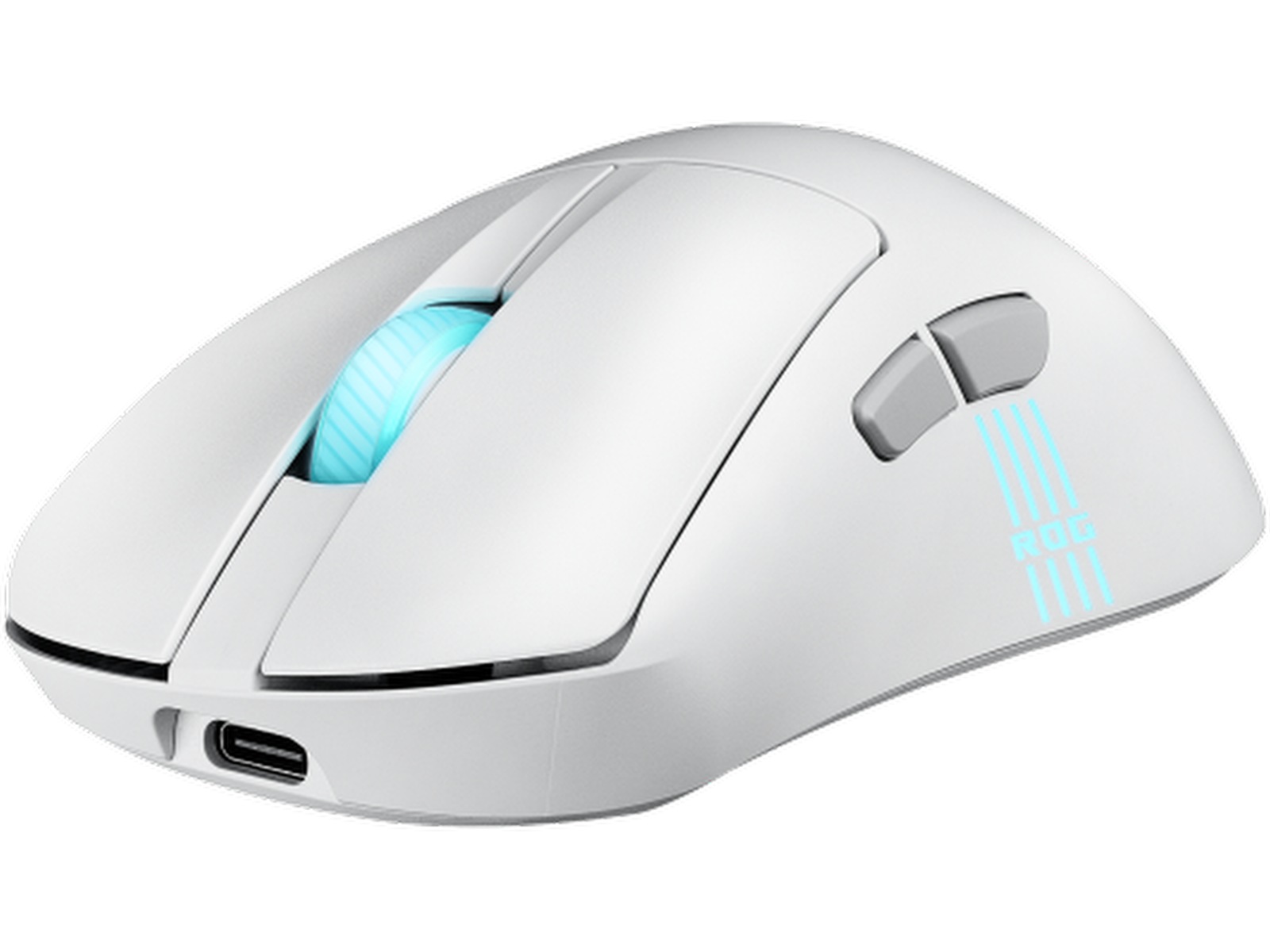 Asus ROG Keris II Origin Trådlös Gamingmus (vit) Gamingmus