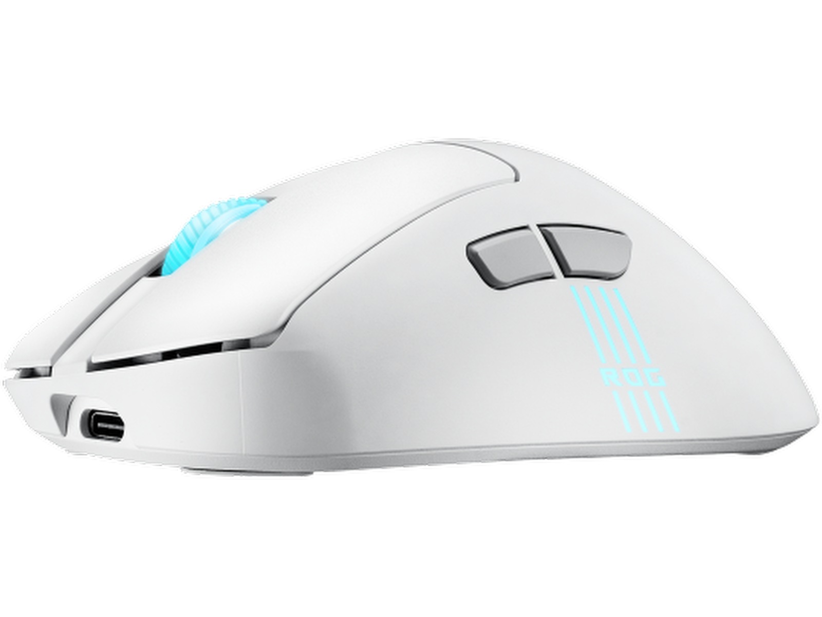 Asus ROG Keris II Origin Trådlös Gamingmus (vit) Gamingmus