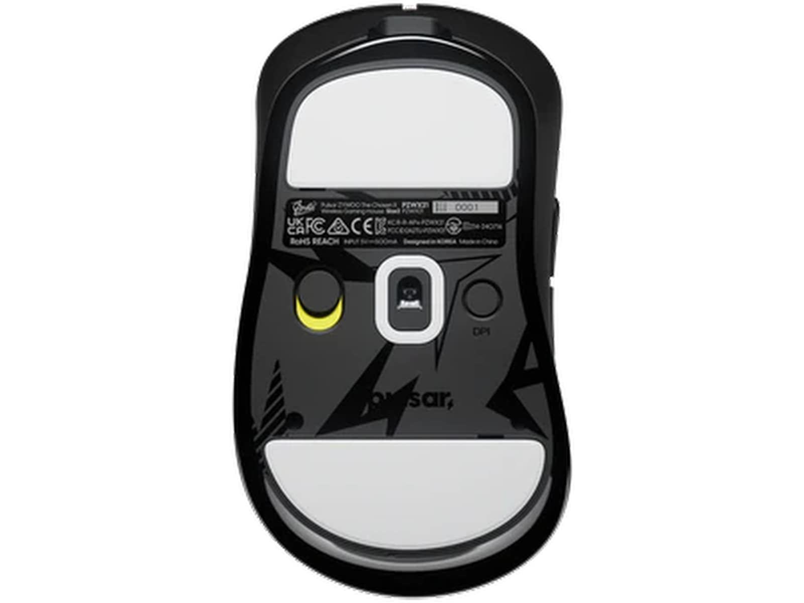 Pulsar ZywOo the Chosen Medium Trådlös Gamingmus (svart) Gamingmus