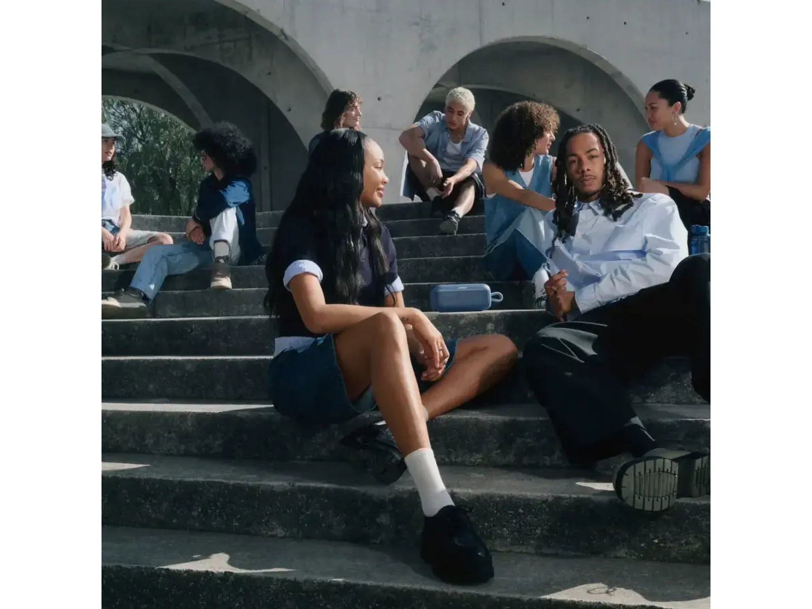 Bose Soundlink Plus bärbar högtalare (Blue Dusk) Trådlös / Bluetooth högtalare