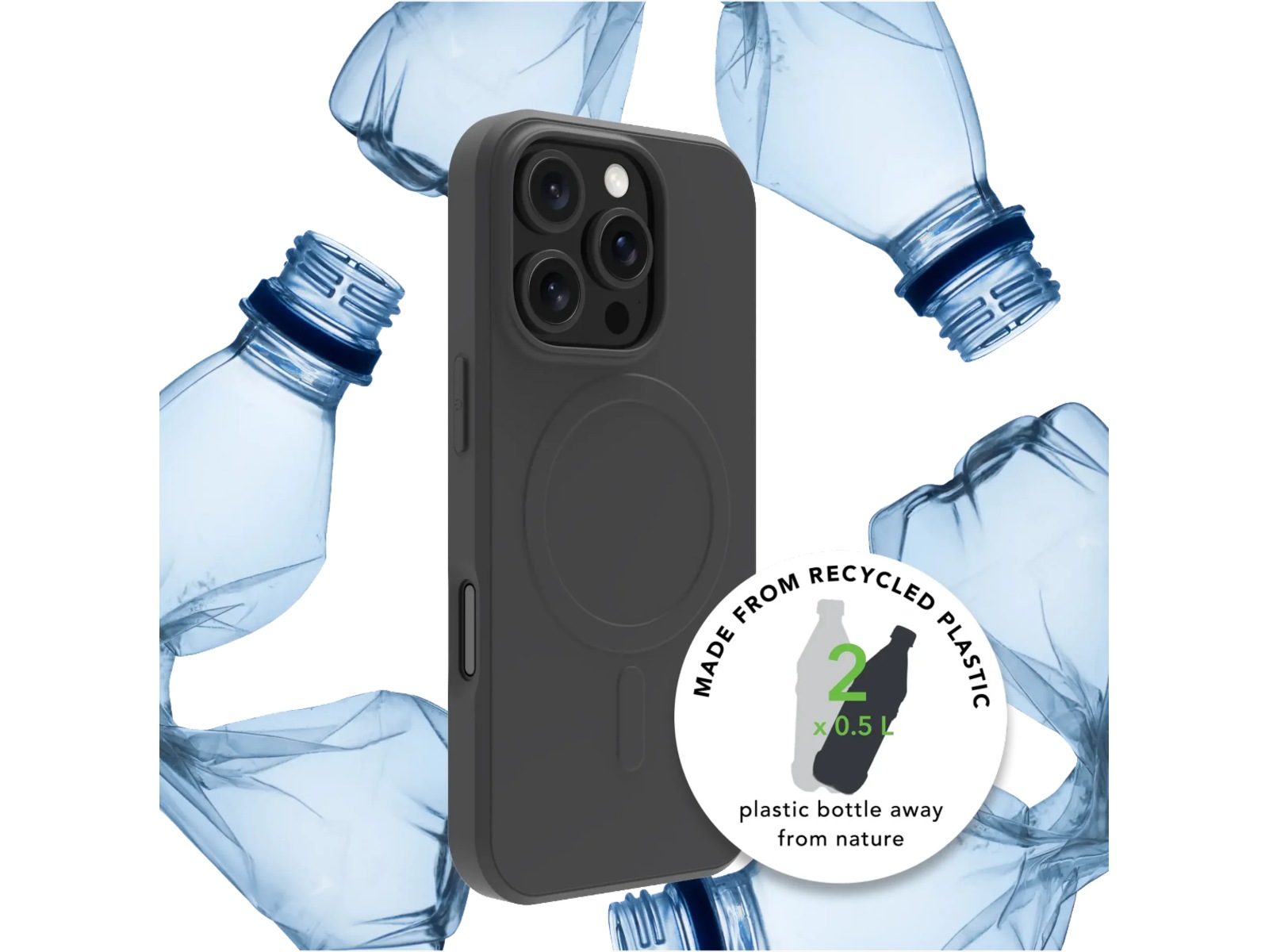 dbramante1928 iPhone 15 Greenland Pro Magsafe Skal (night black) Mobilskal