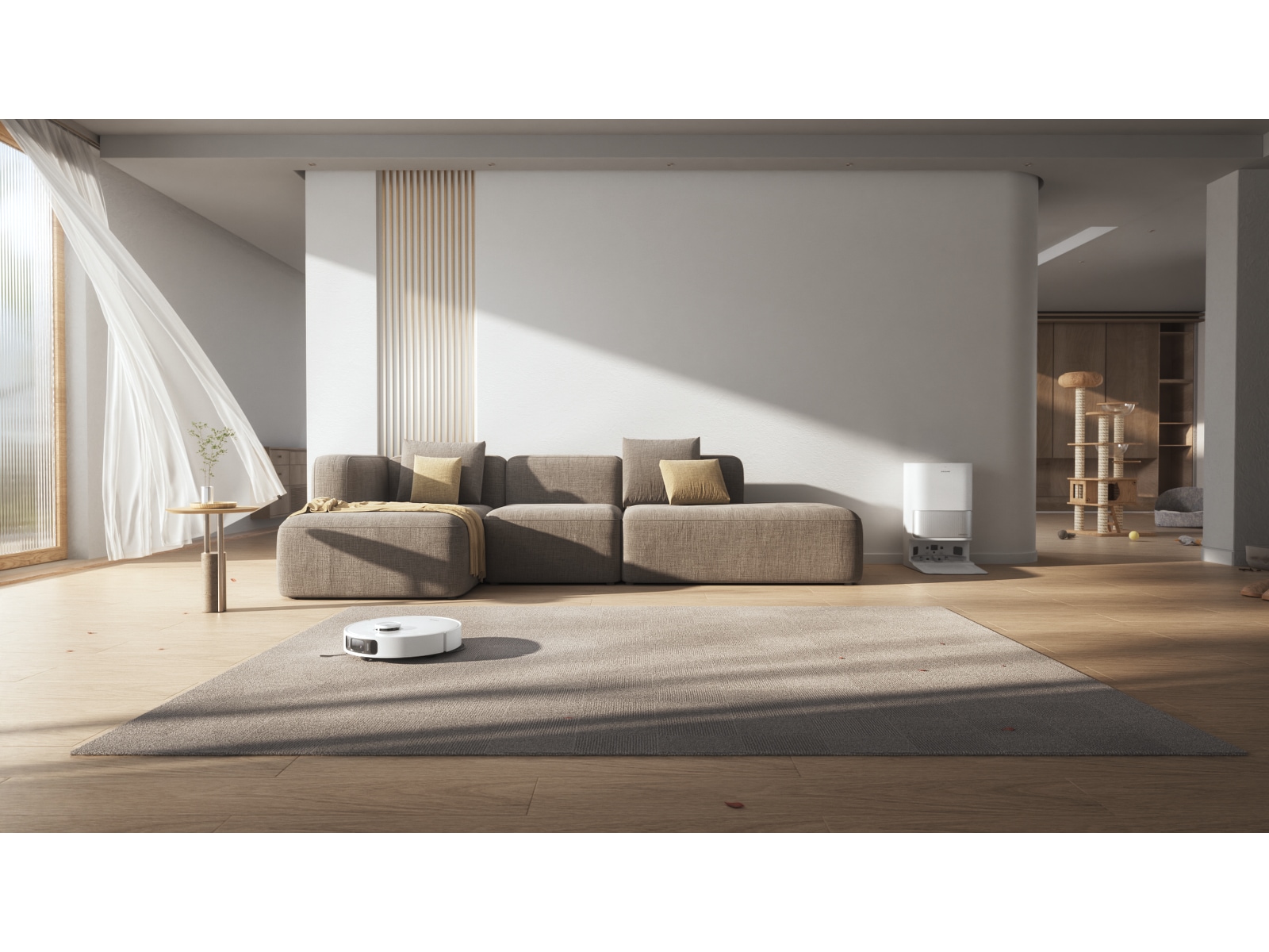 Dreame L40 Ultra AE robotdammsugare (vit) Robotdammsugare