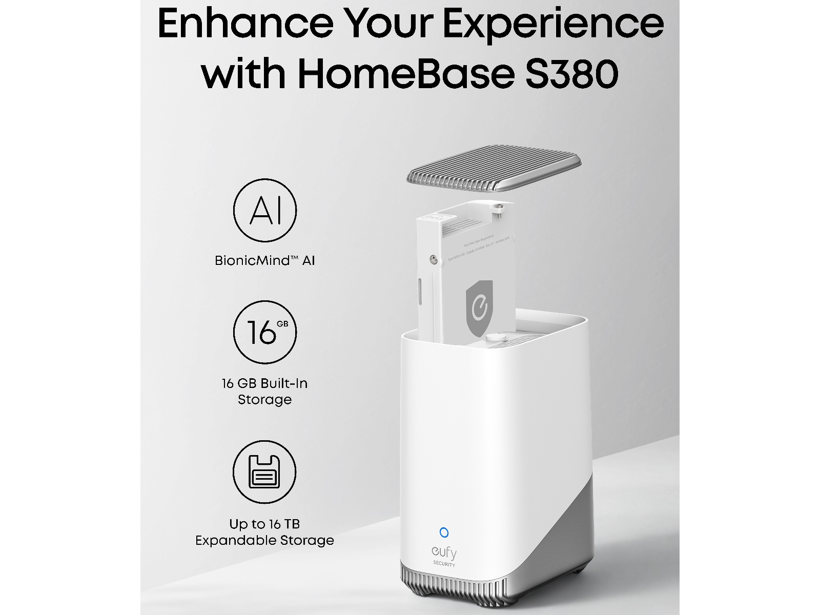 Eufy EufyCam 4x E40 säkerhetskamera (HomeBase S380) Övervakningskamera