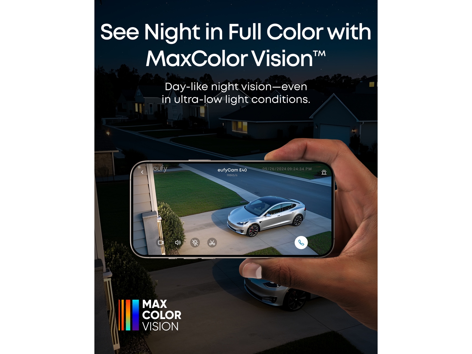 Eufy EufyCam 4x E40 säkerhetskamera (HomeBase S380) Övervakningskamera