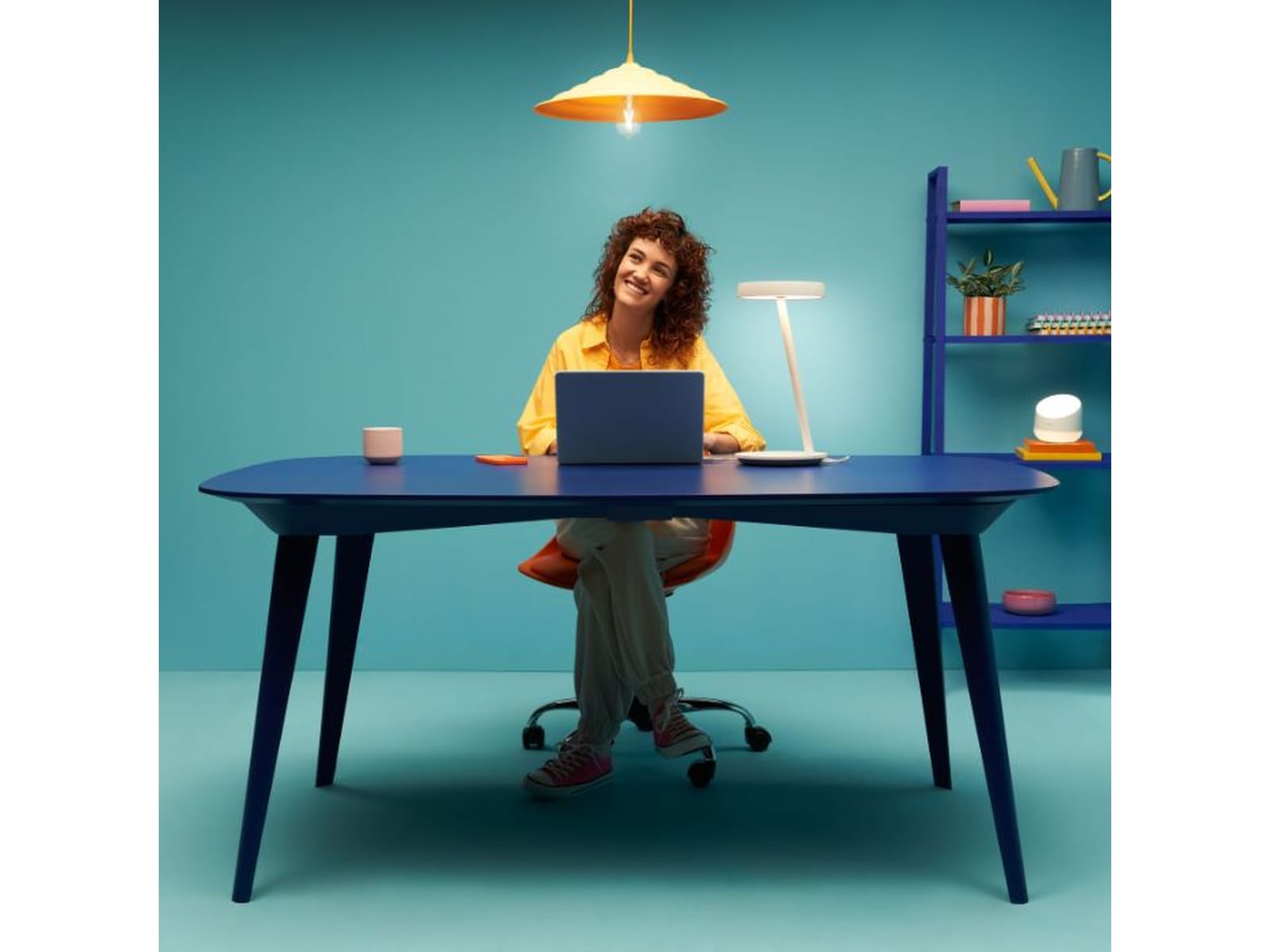 Wi-Fi BLE Portrait Smart skrivbordslampa Bordslampa