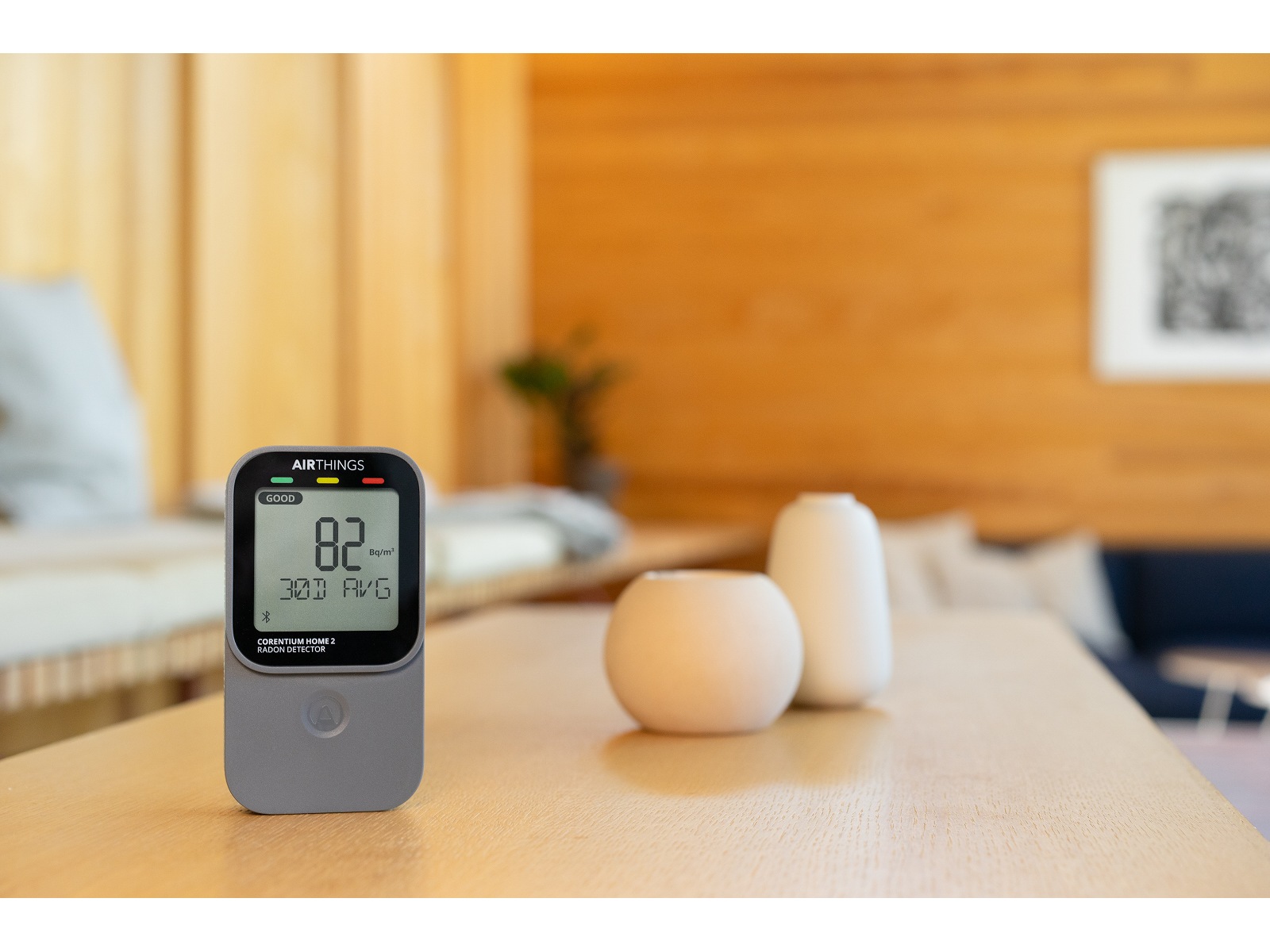 Airthings Corentium Home 2 Radonmätare Sensorer