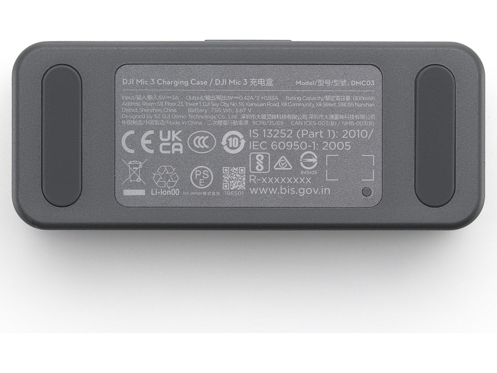 DJI Mic 3 Charging Case Streaming tillbehör