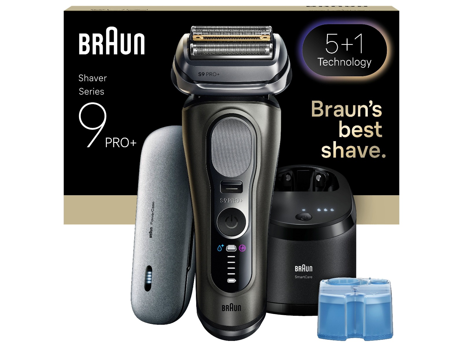 Braun Series 9 PRO+ Elektrisk Rakapparat 9675CC Rakapparat