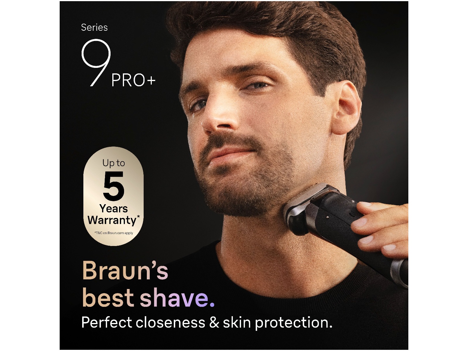 Braun Series 9 PRO+ Elektrisk Rakapparat 9675CC Rakapparat