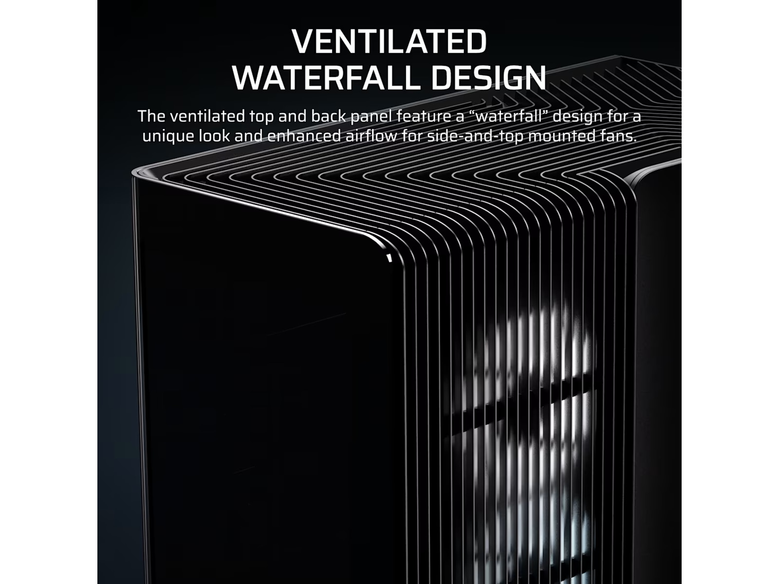 Corsair FRAME 4500X RS-R ARGB Mid Tower (svart) Midi tower