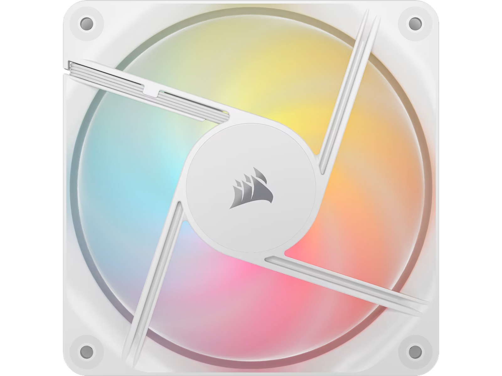 Corsair RS120-R ARGB PWM Reverse Fläkt 3pk (vit) Fläkt