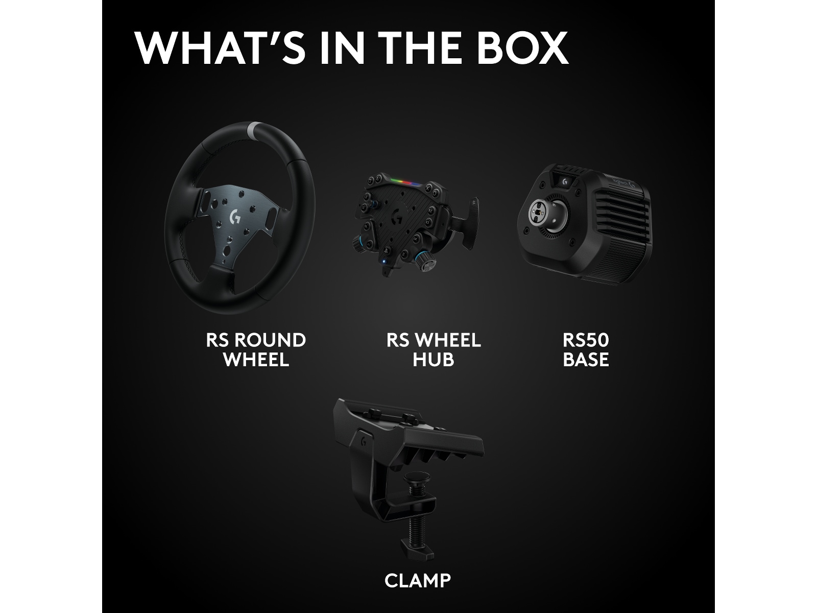 Logitech G RS50 Playstation/PC Ratt och pedaler