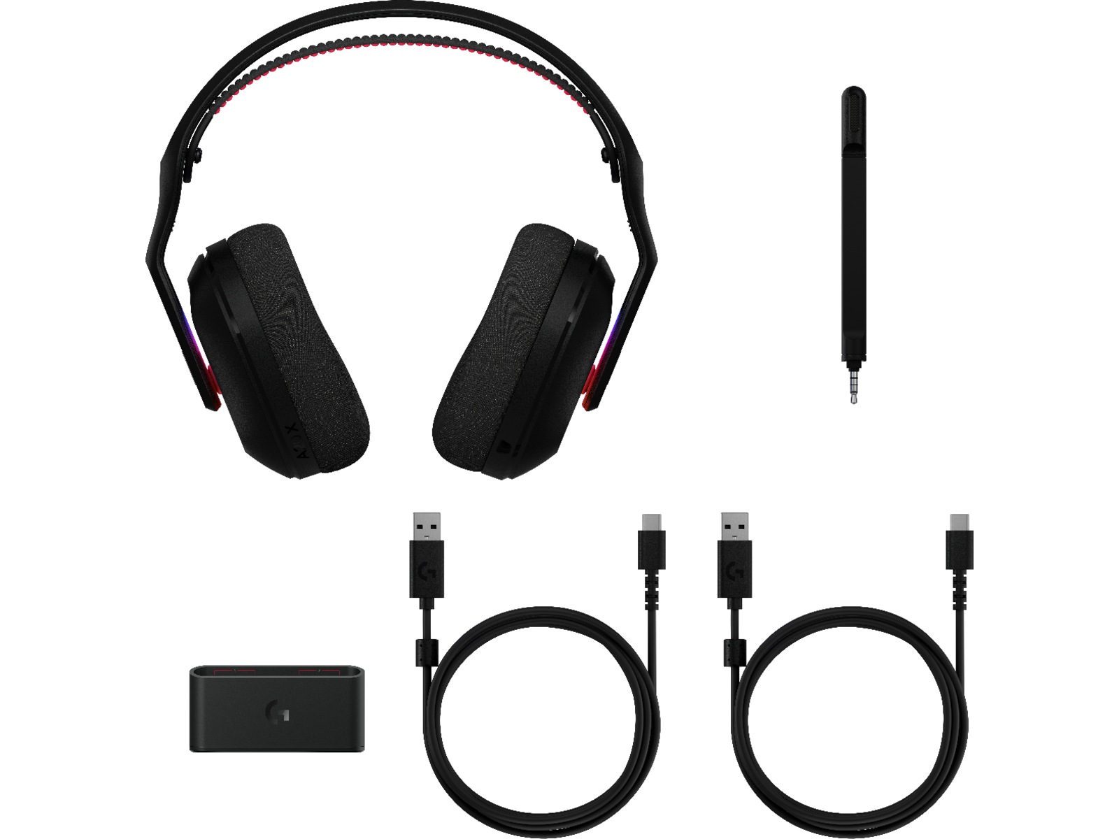 Logitech G Astro A20X Lightspeed Trådlöst Gaming Headset (svart) Gamingheadset