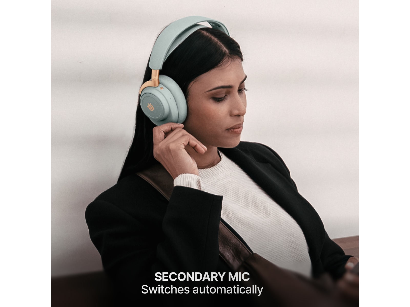 SteelSeries Arctis Nova Elite Trådlös Gamingheadset (salvia och guld) Gamingheadset