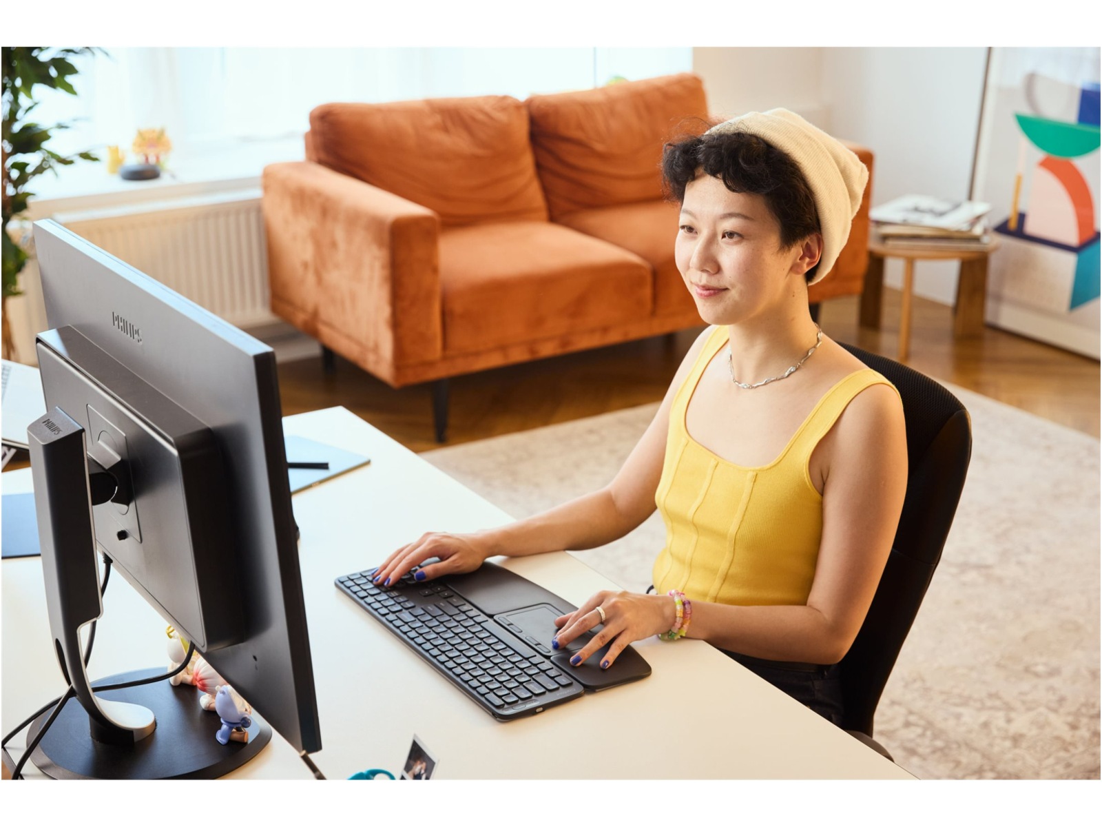 Contour Touch Touchpad Trådlös Ergonomi