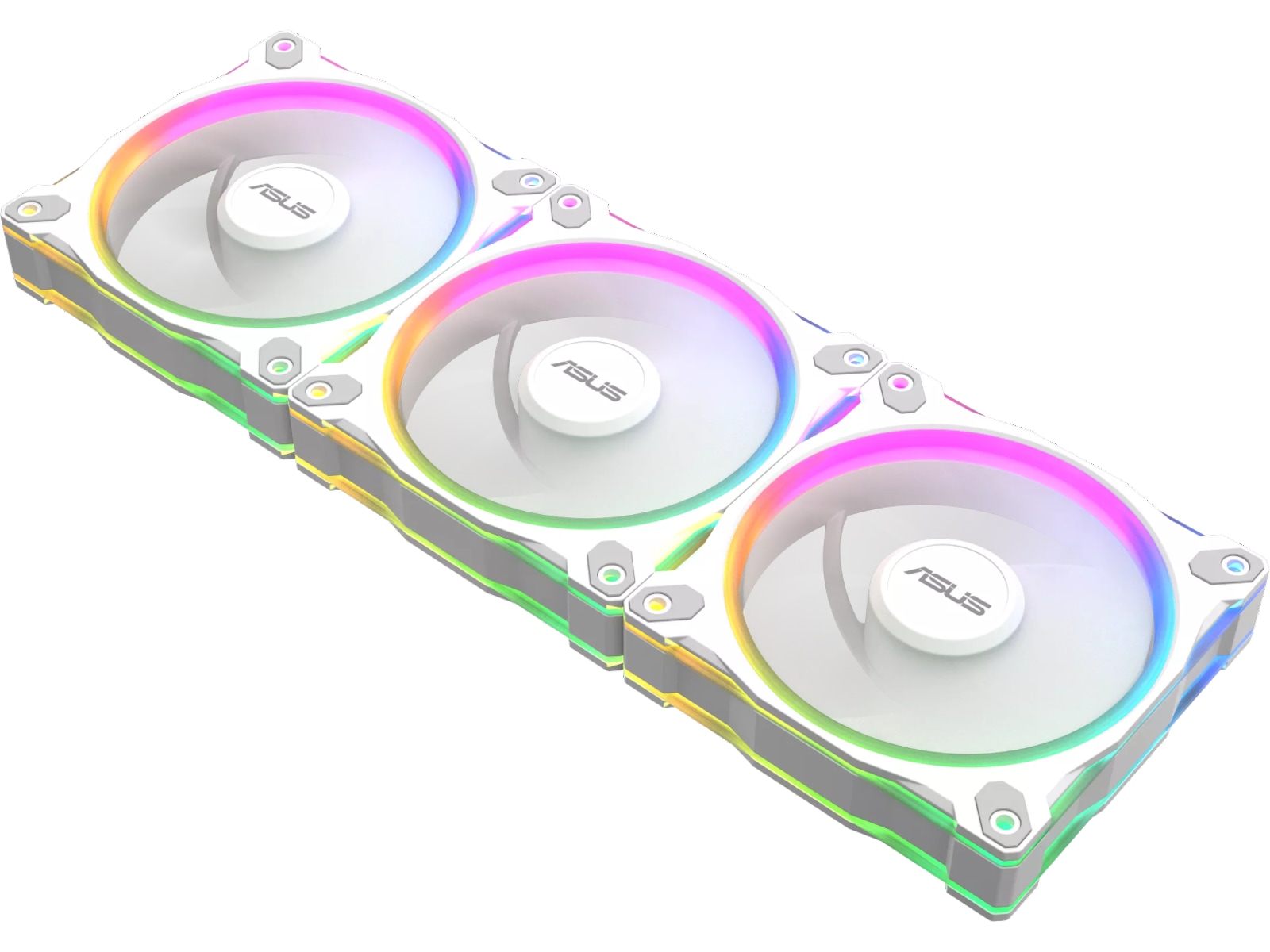 Asus Prime MR120 ARGB Fläkt Reverse 3pk (vit) Fläkt