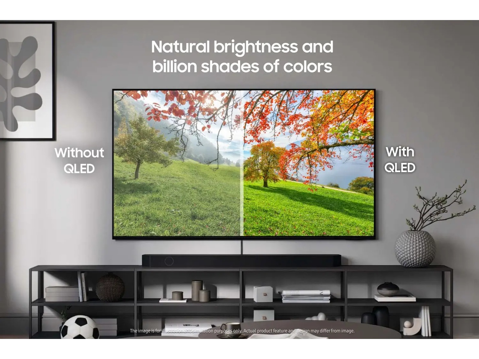 Samsung 55" Q6F QLED 4K Smart TV (2025) 50 - 59 tums TV