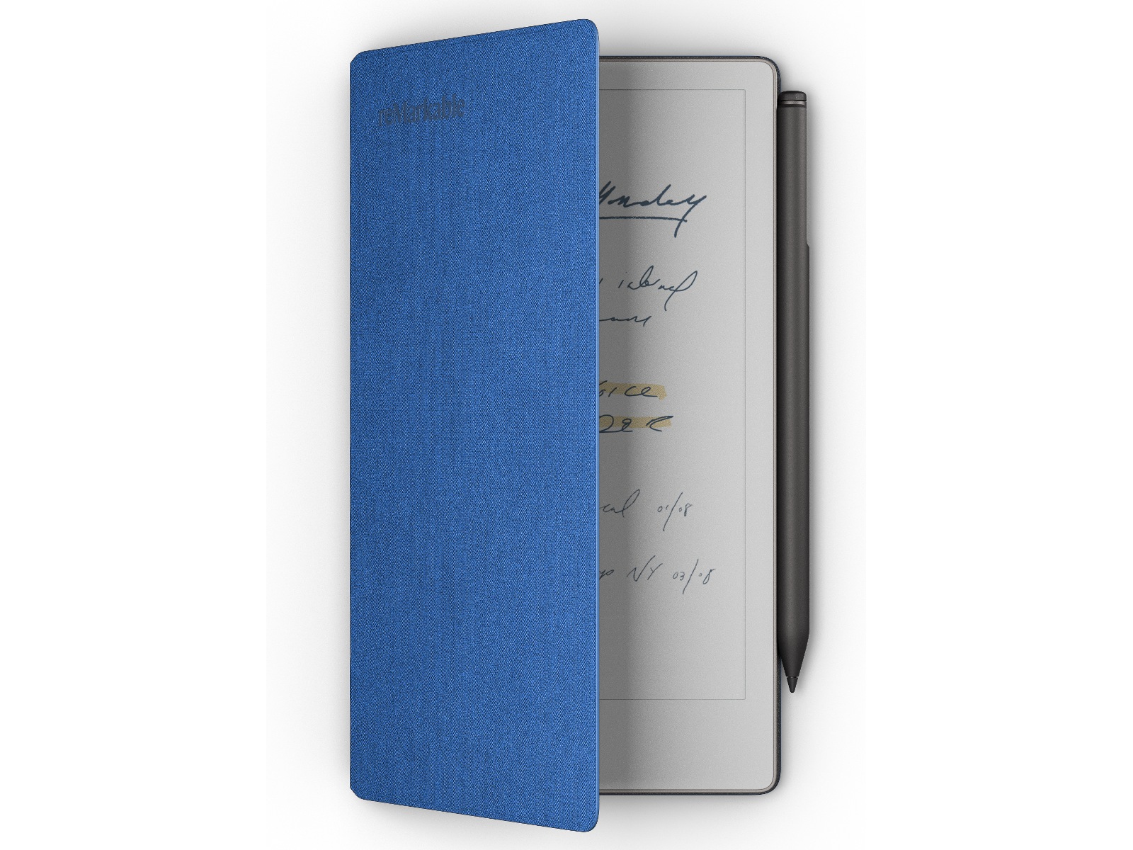 reMarkable Paper Pro Move Book Folio (kobolt) Digitala anteckningsblock och tillbehör