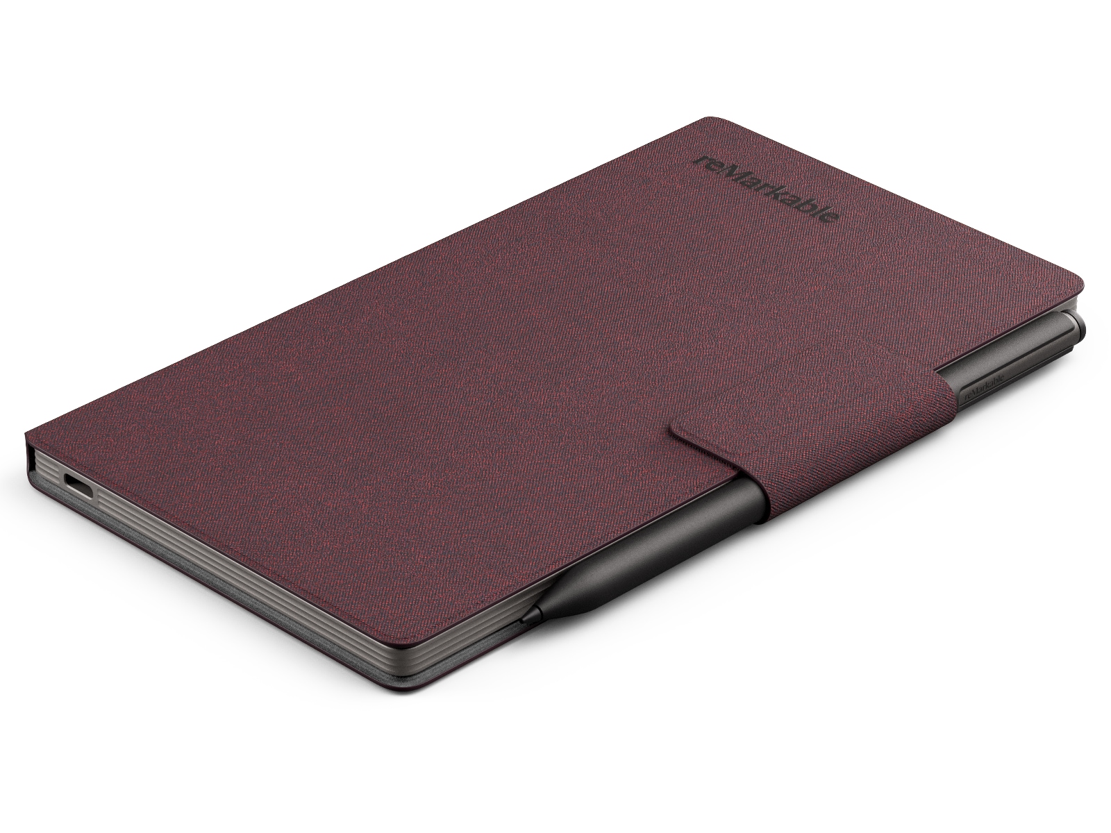 reMarkable Paper Pro Move Book Folio (bourgogne) Digitala anteckningsblock och tillbehör