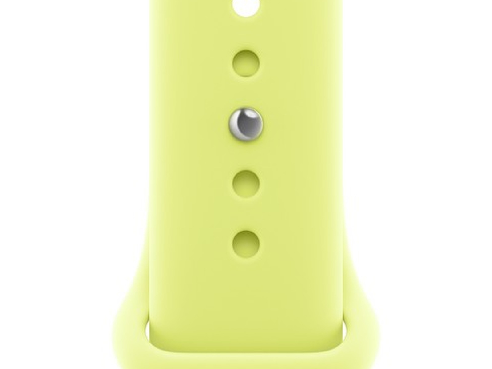 Apple Watch 46mm Sport Band (neon yellow) Armband