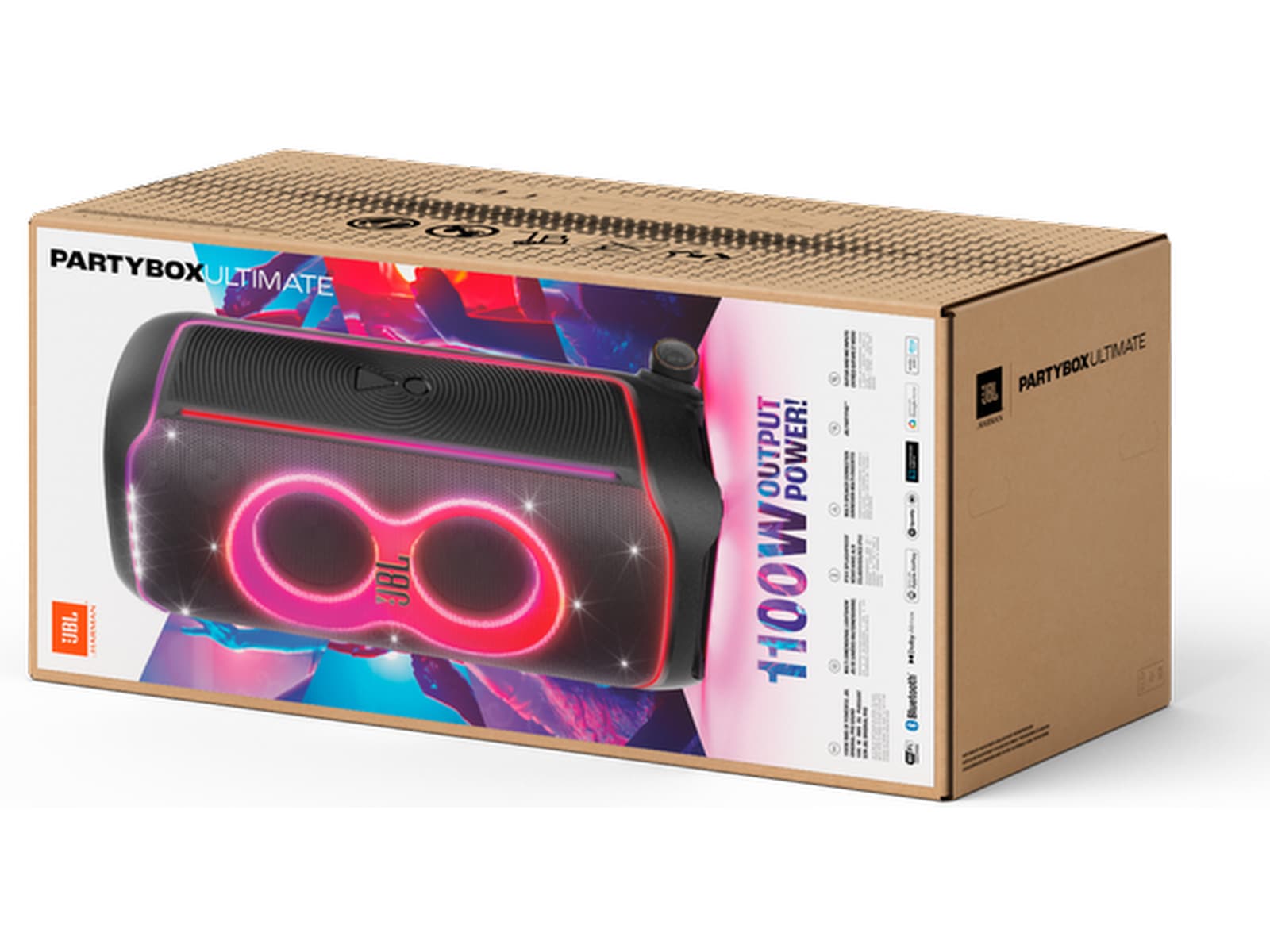 JBL PartyBox Ultimate Kraftfull partyhögtalare Trådlös / Bluetooth högtalare