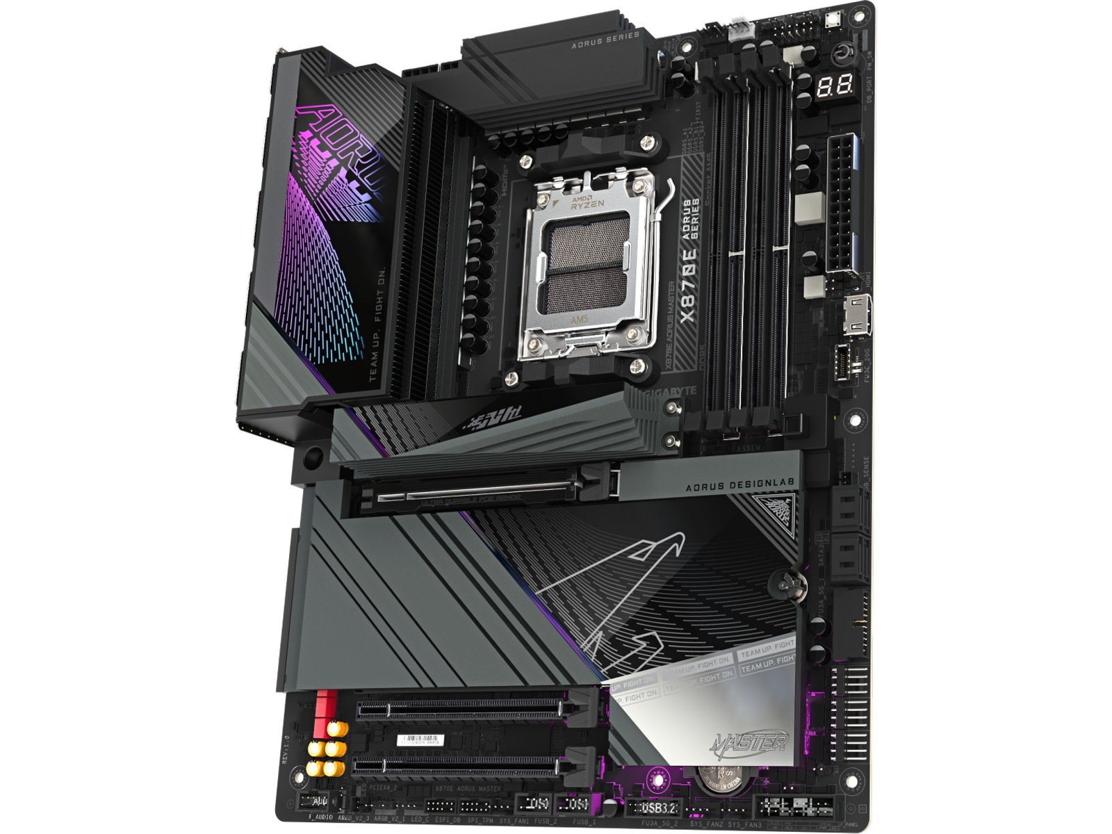 Gigabyte X870E AORUS MASTER Moderkort -B-Grade Demo moderkort