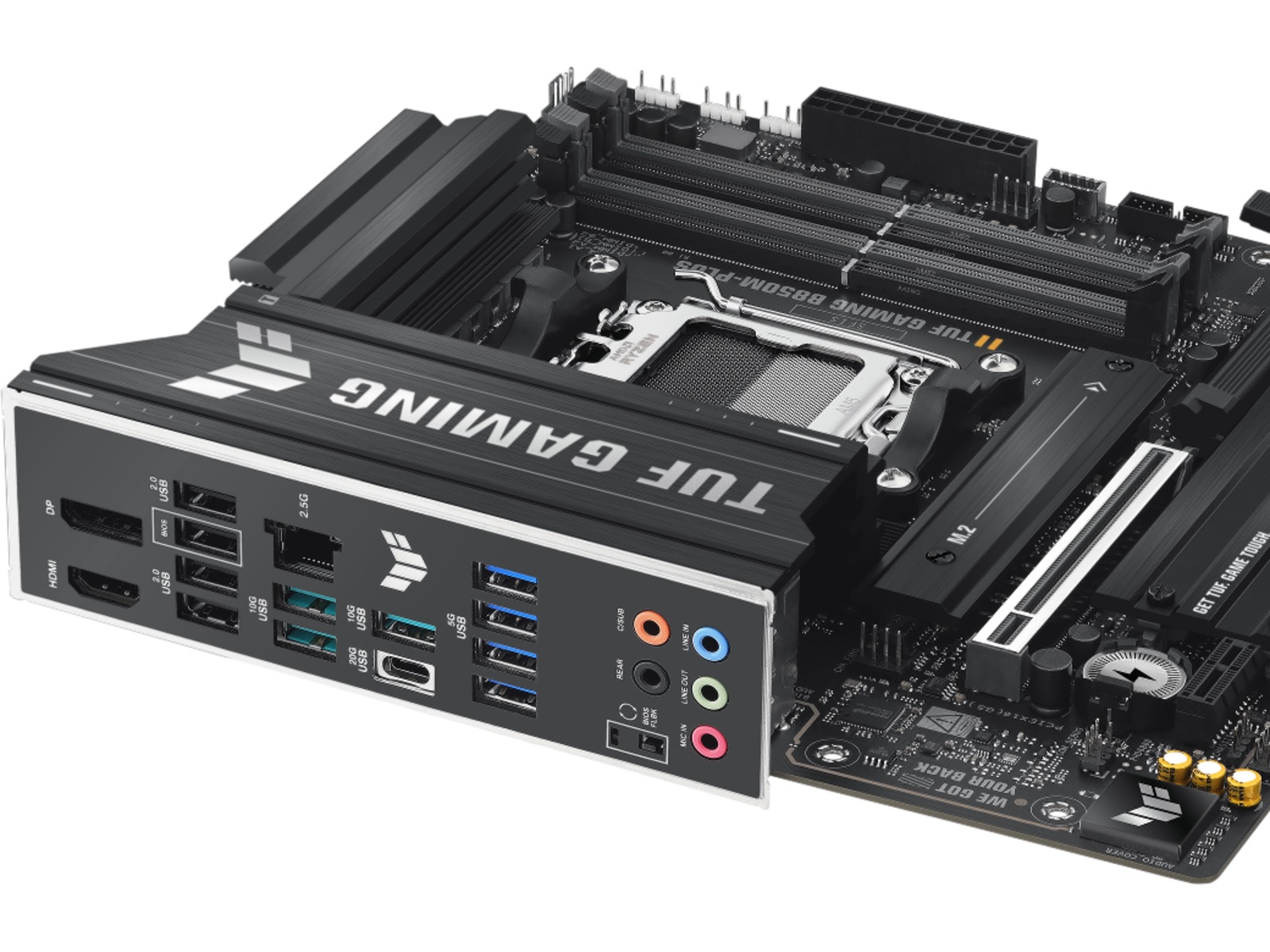 ASUS TUF GAMING B850M-PLUS Moderkort -B-Grade Demo moderkort