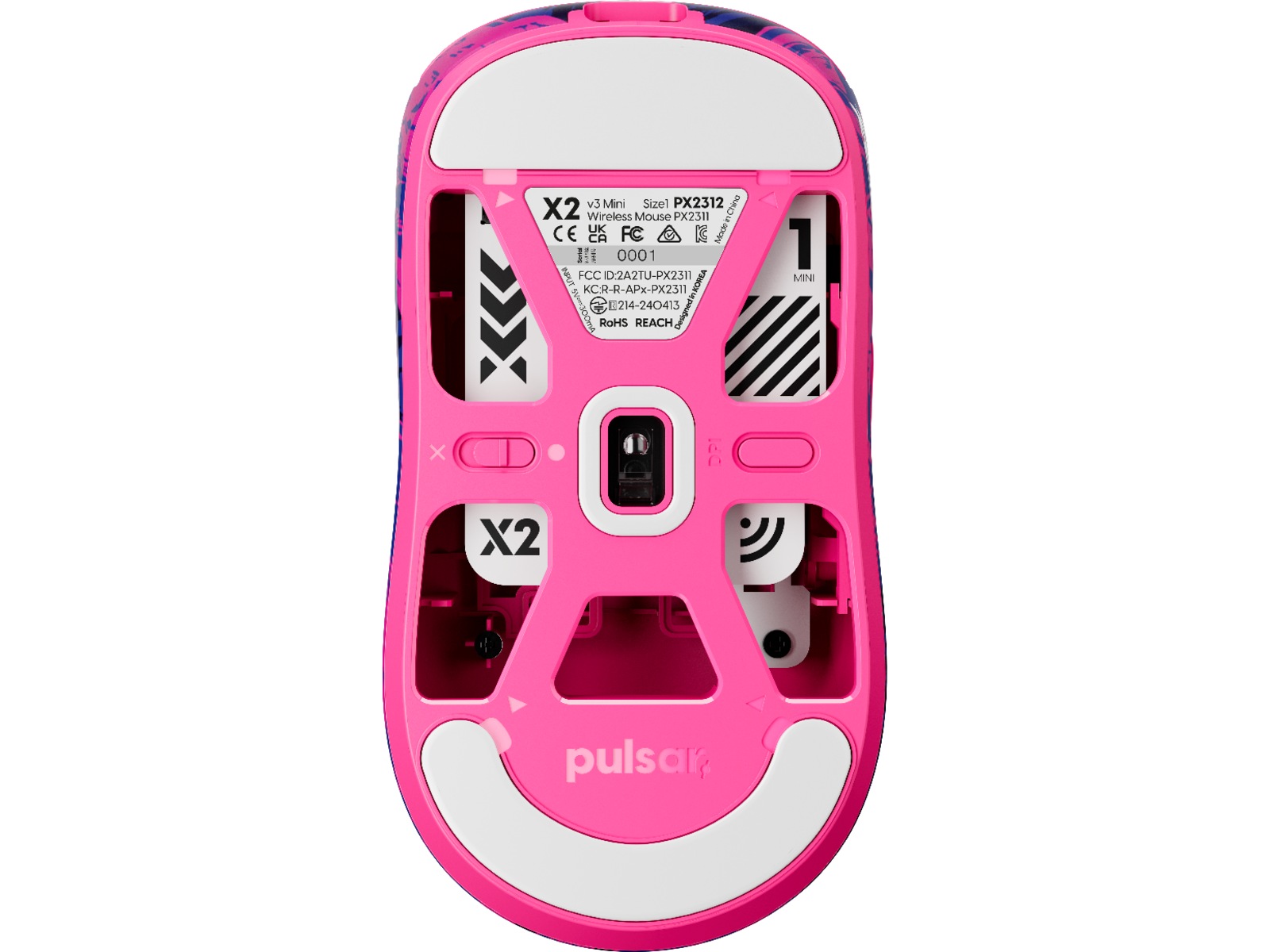 Pulsar X2 V3 Mini trådlös spelmus (PRX edition) -B-Grade Demo mus