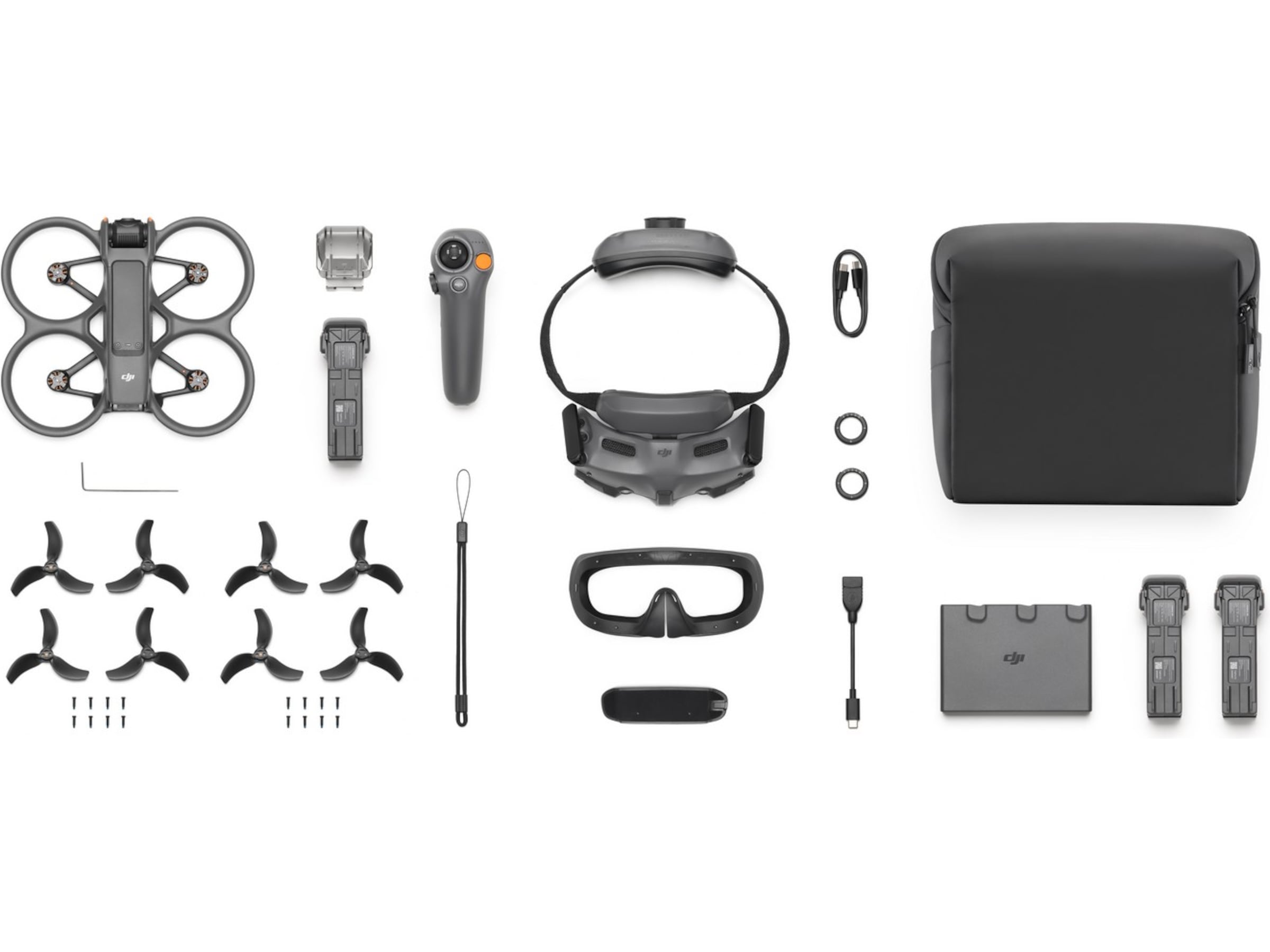 DJI Avata 2 Fly More Combo (Three Batteries) Drönare