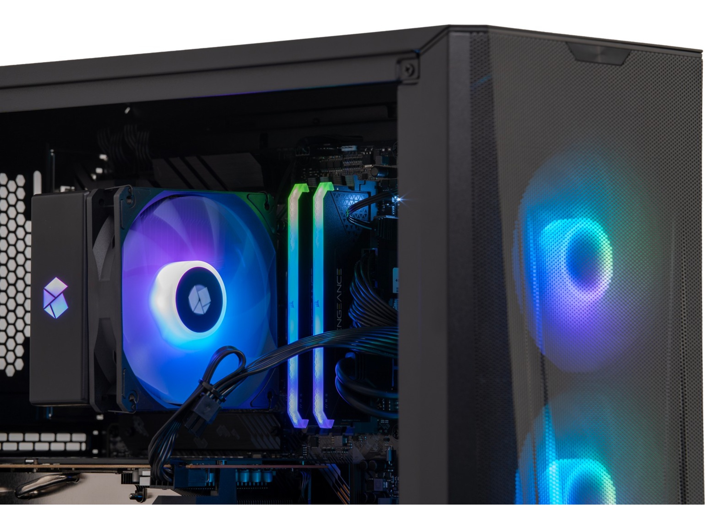 Komplett-PC Advanced Gaming a115 RGB - RX 7600 Gamingdator stationär