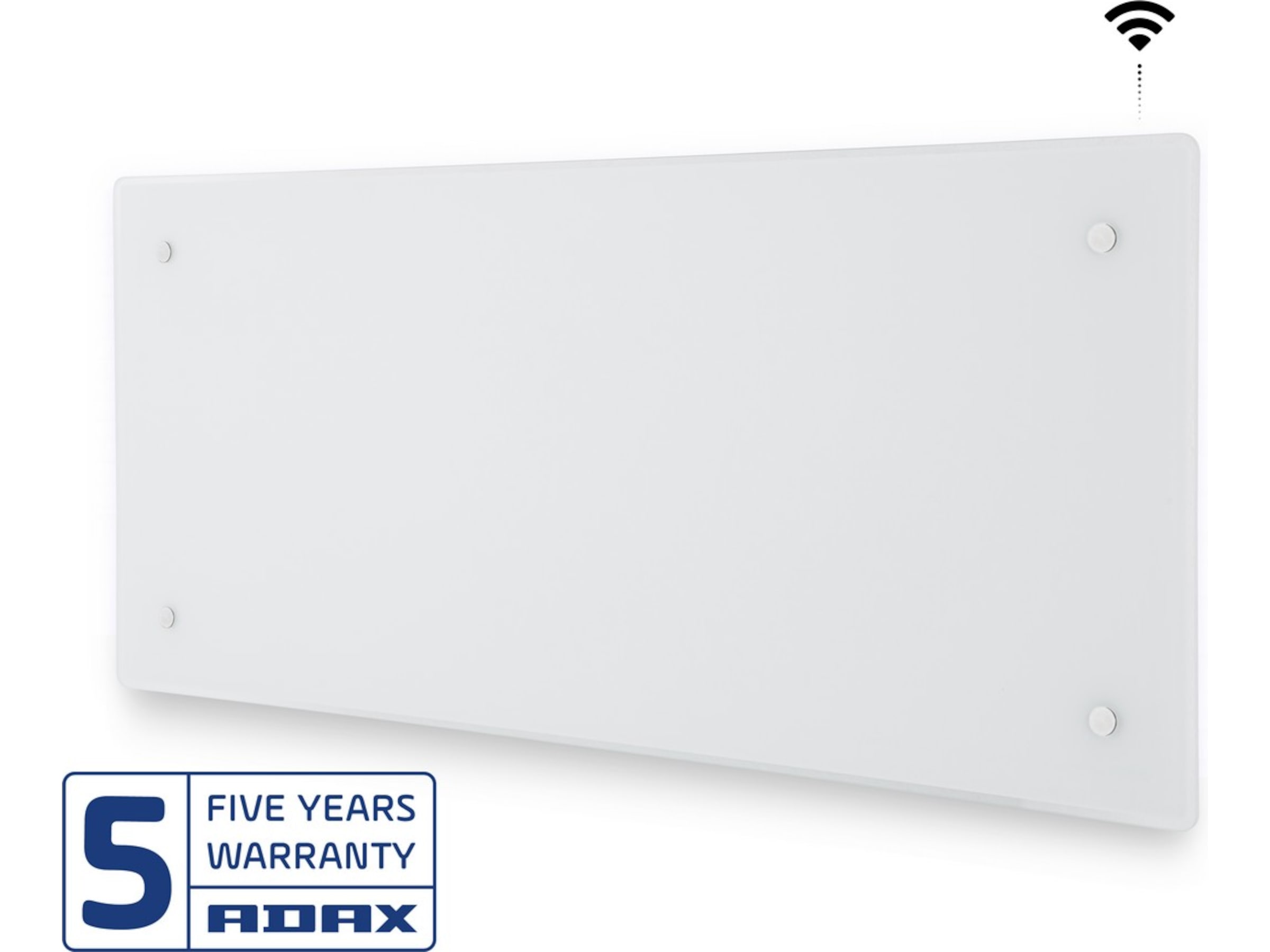 Adax Clea WiFi Glas Panelelement 1000W (vit) Panelelement