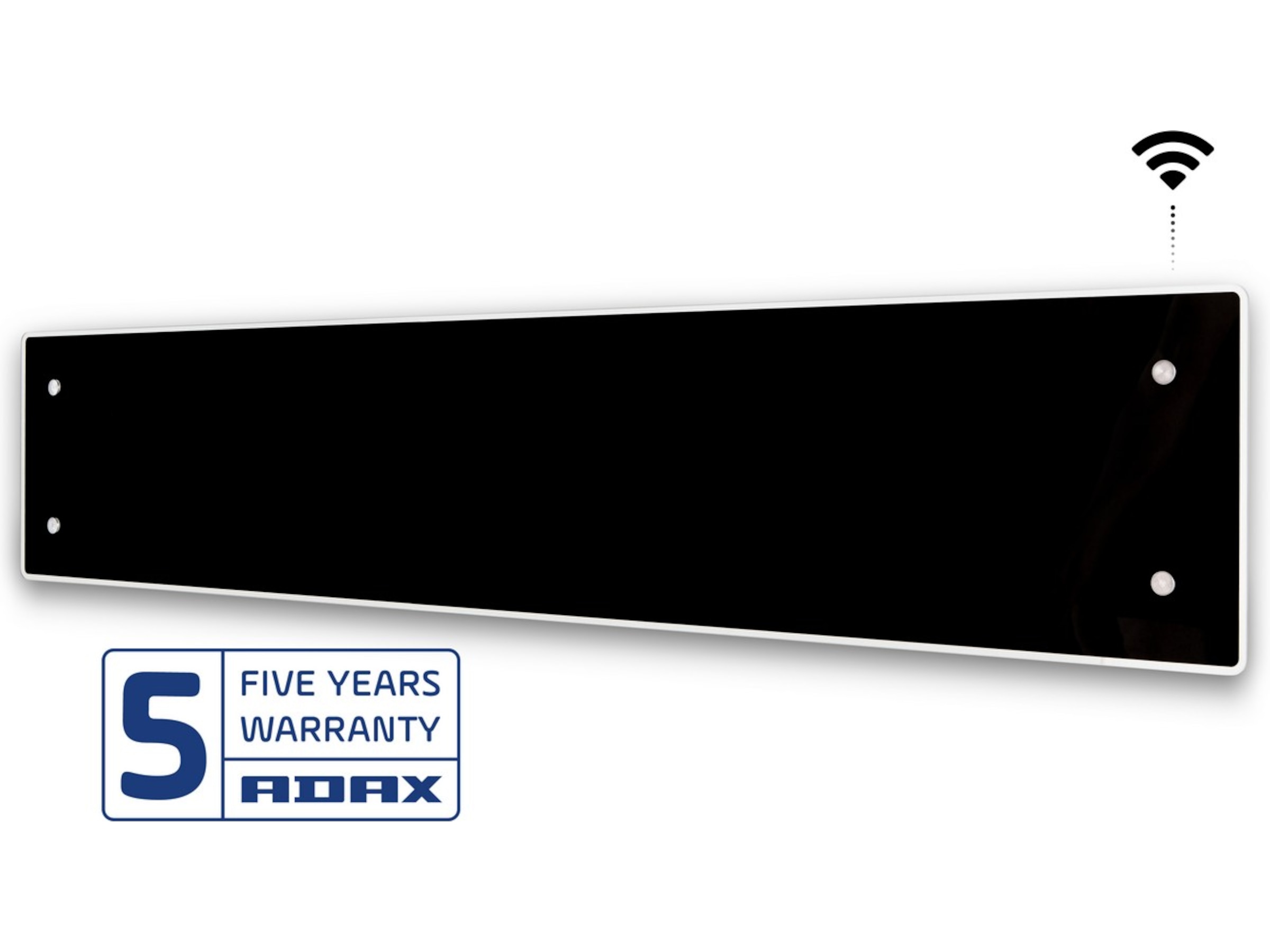 Adax Clea L WiFi Glas Panelelement 800W (svart) Panelelement