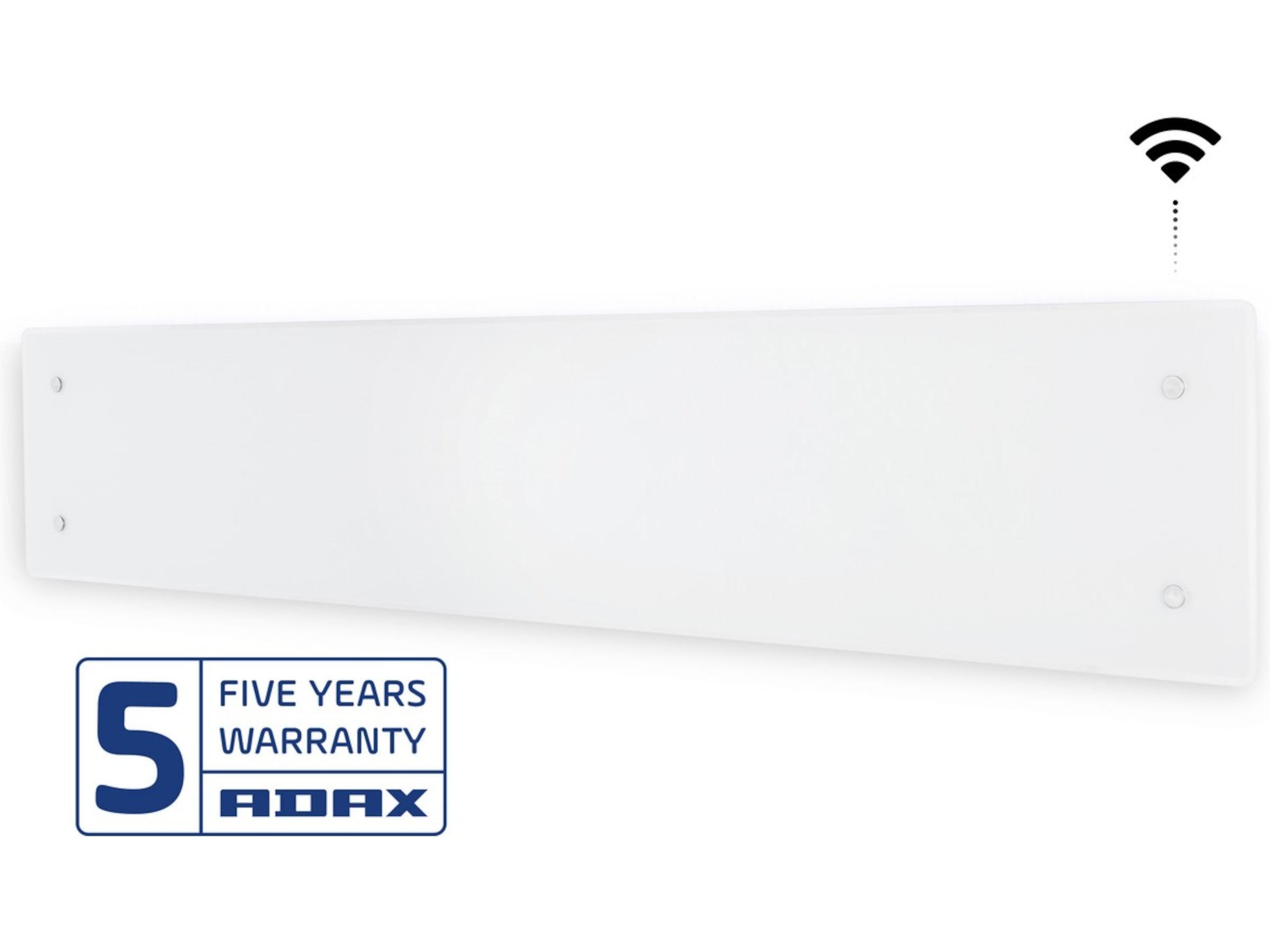 Adax Clea L WiFi Glas Panelelement 600W (vit) Panelelement