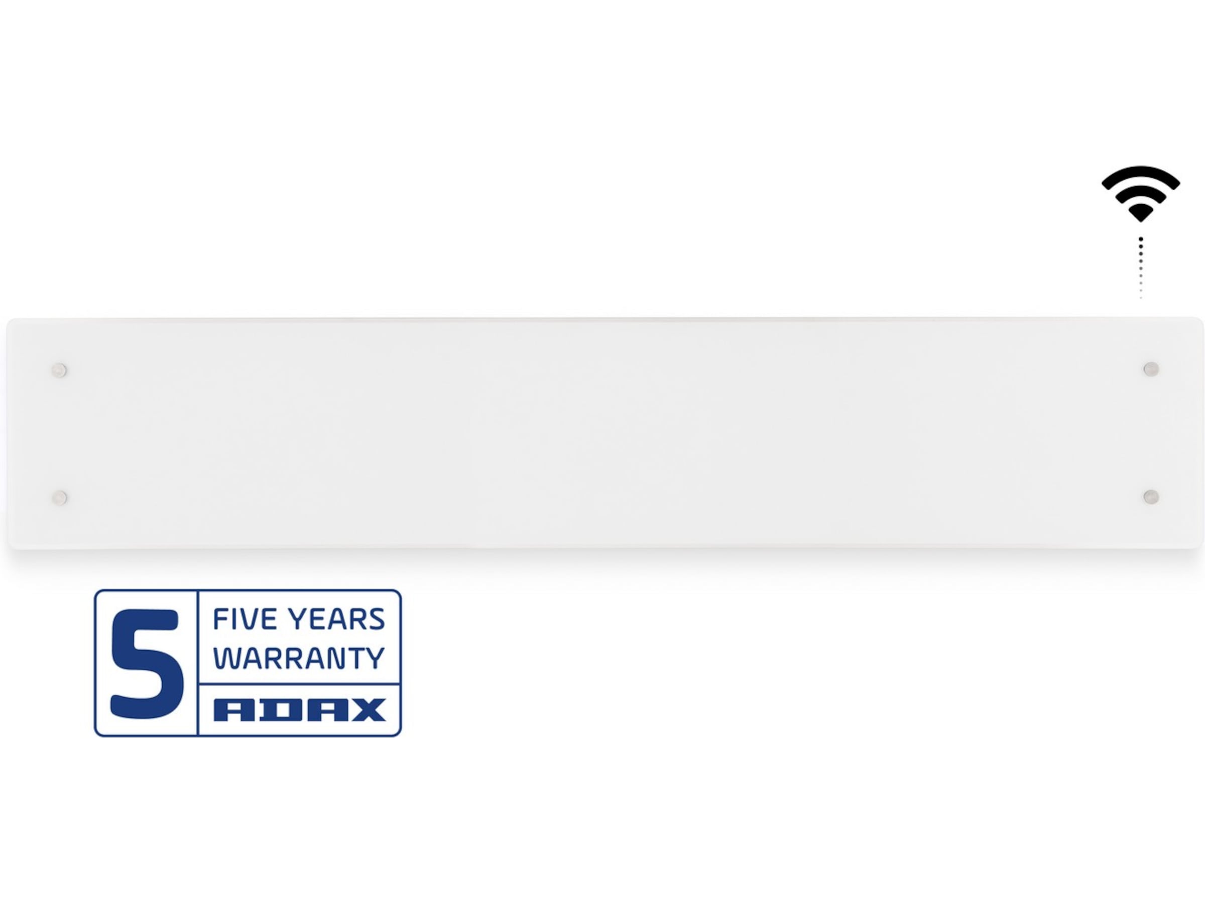 Adax Clea L WiFi Glas Panelelement 1000W (vit) Panelelement