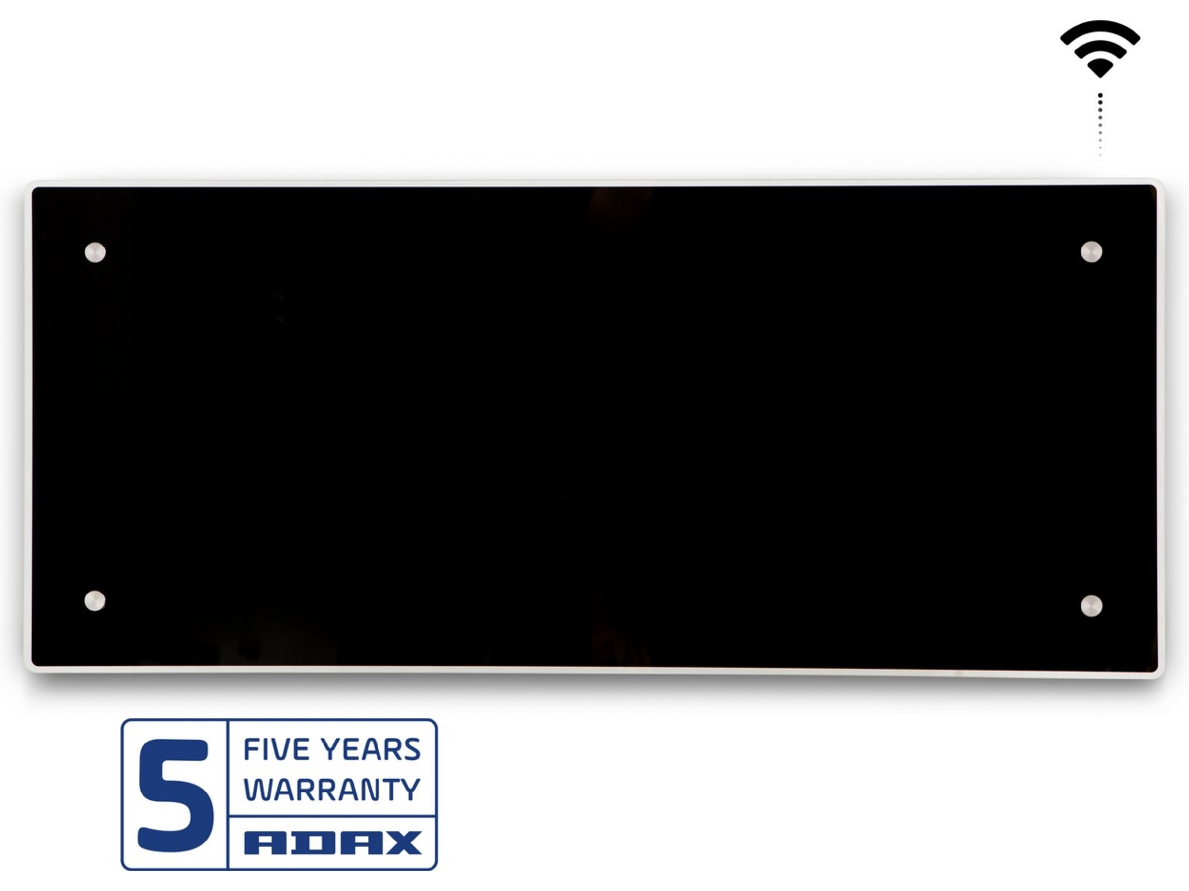 Adax Clea WiFi Glas Panelelement 1000W (svart) -B-Grade Demo hem & hushåll